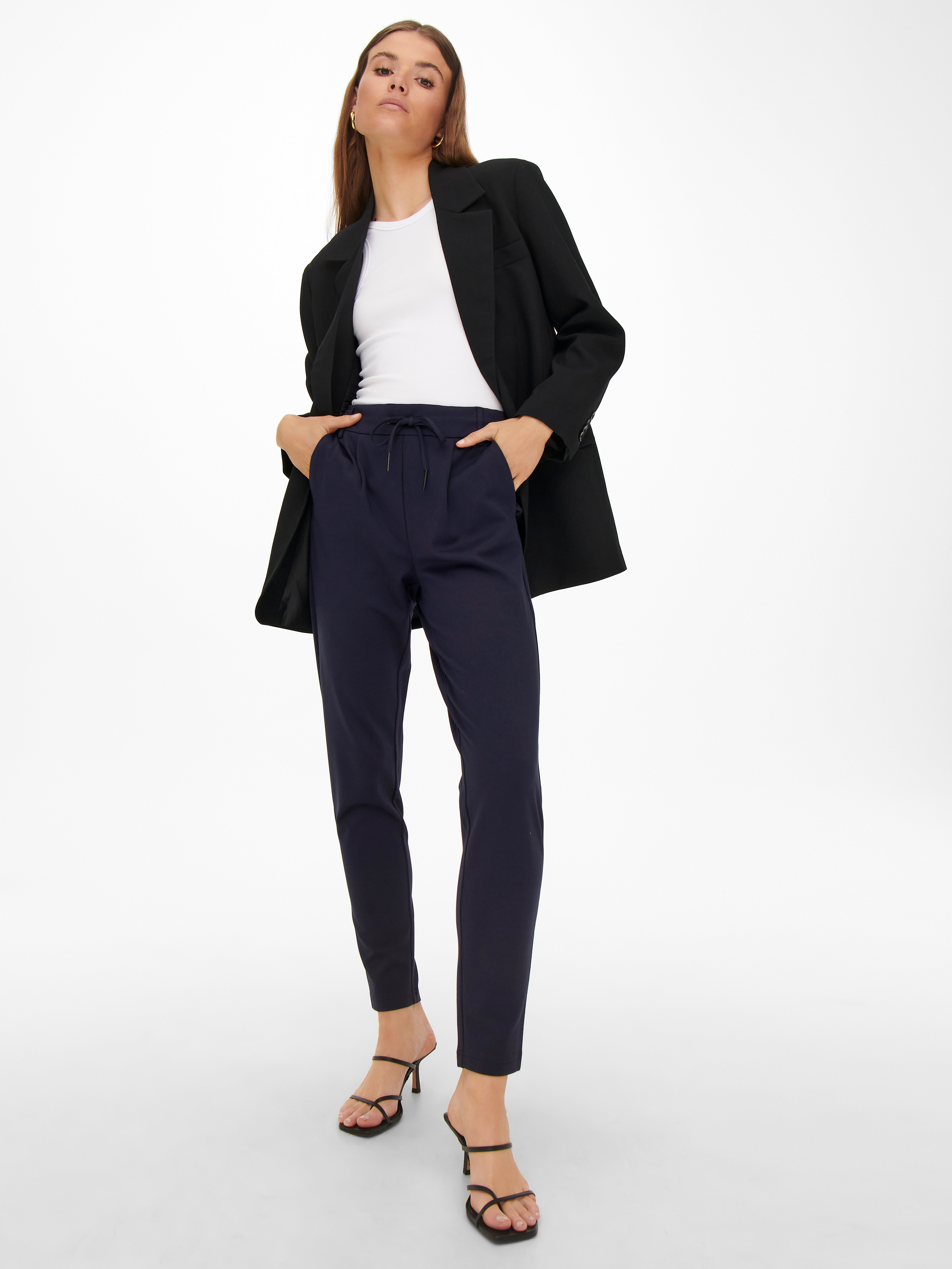 ONLPOPTRASH Regular Fit Trousers Night Sky