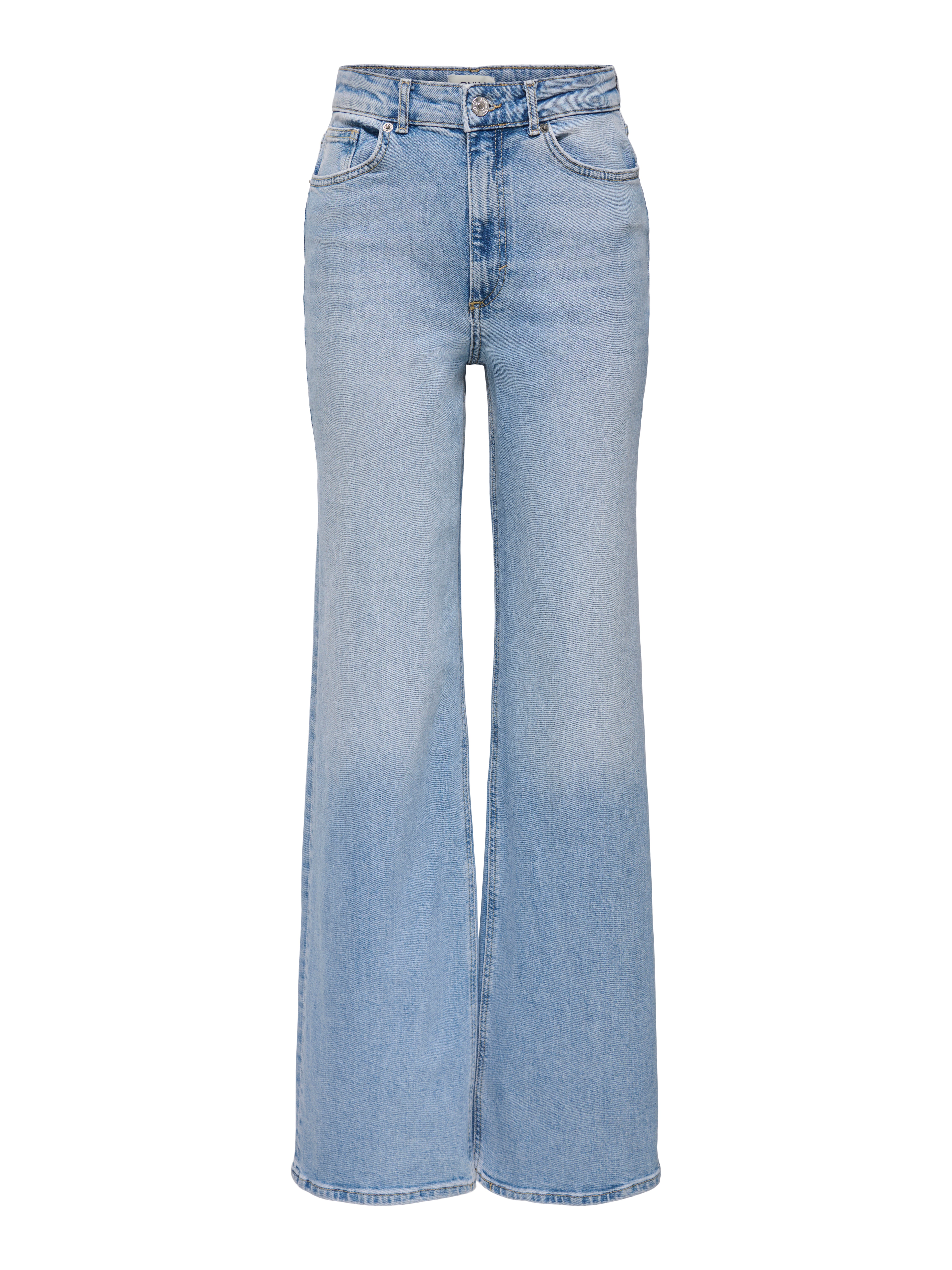 ONLJUICY High waist Wide Leg Fit Jeans Medium Blue Denim