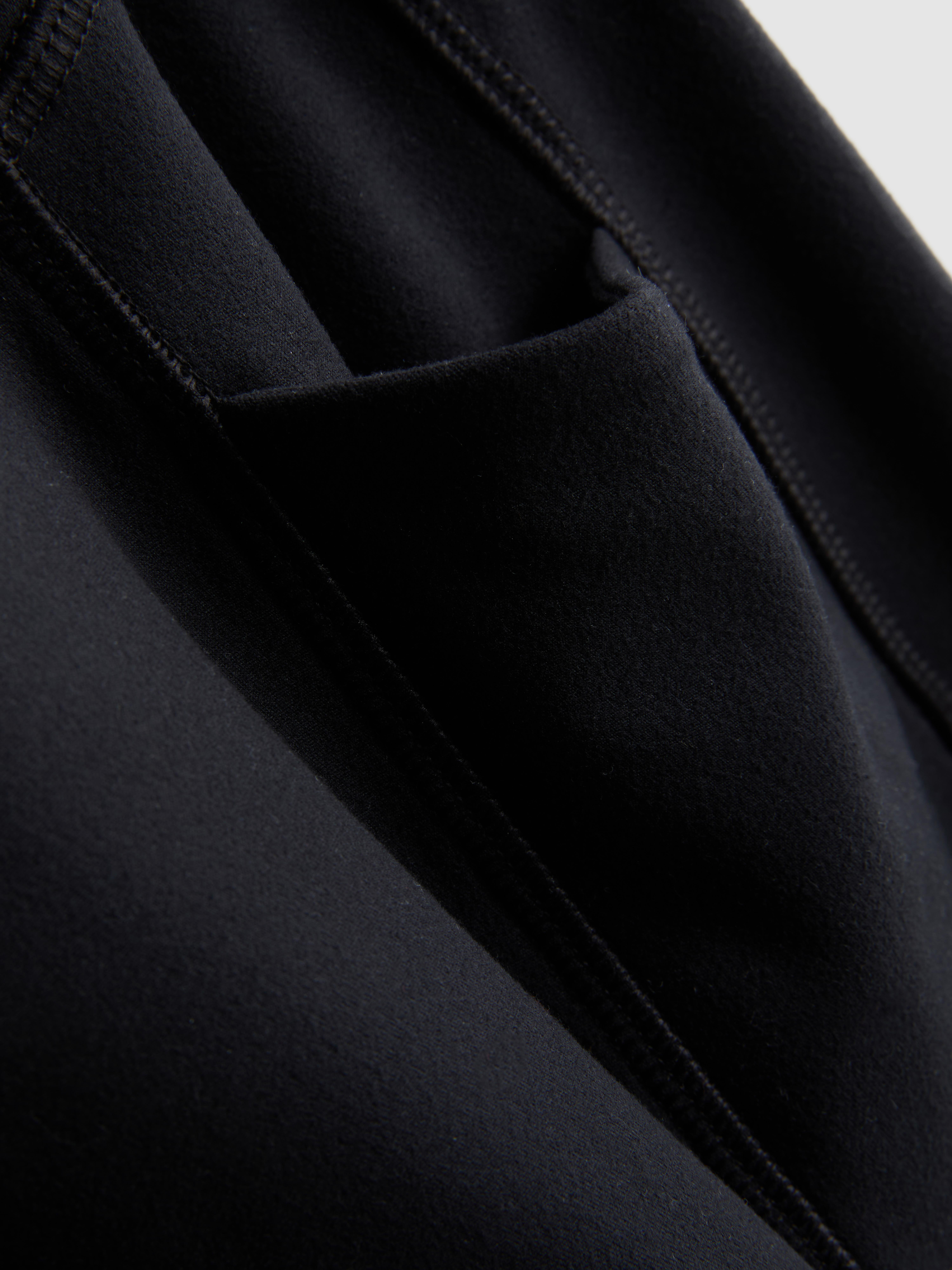 High-Waisted Smooth Support Active Leggings - Black