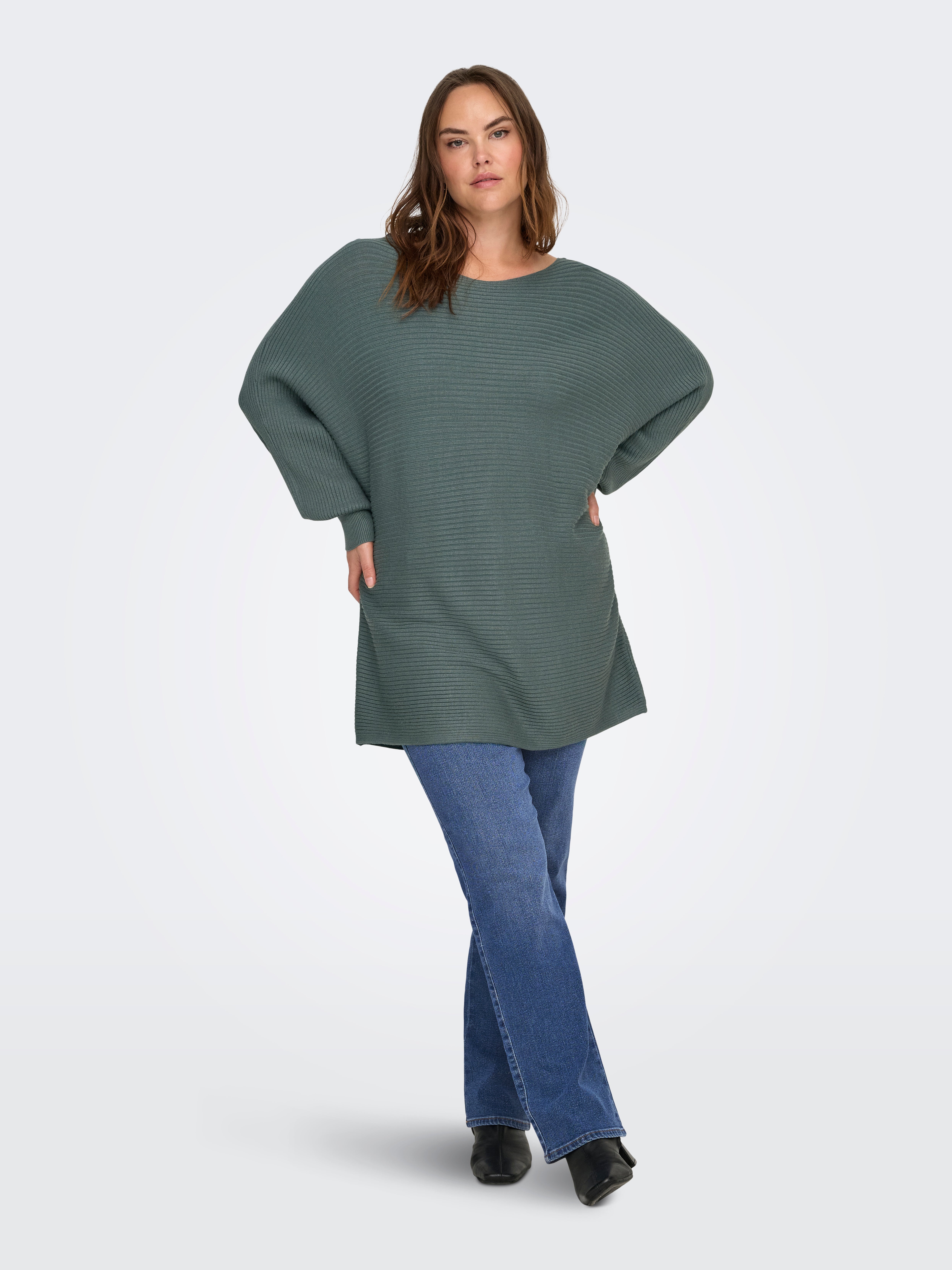 CARNEW Knitted pullover Balsam Green