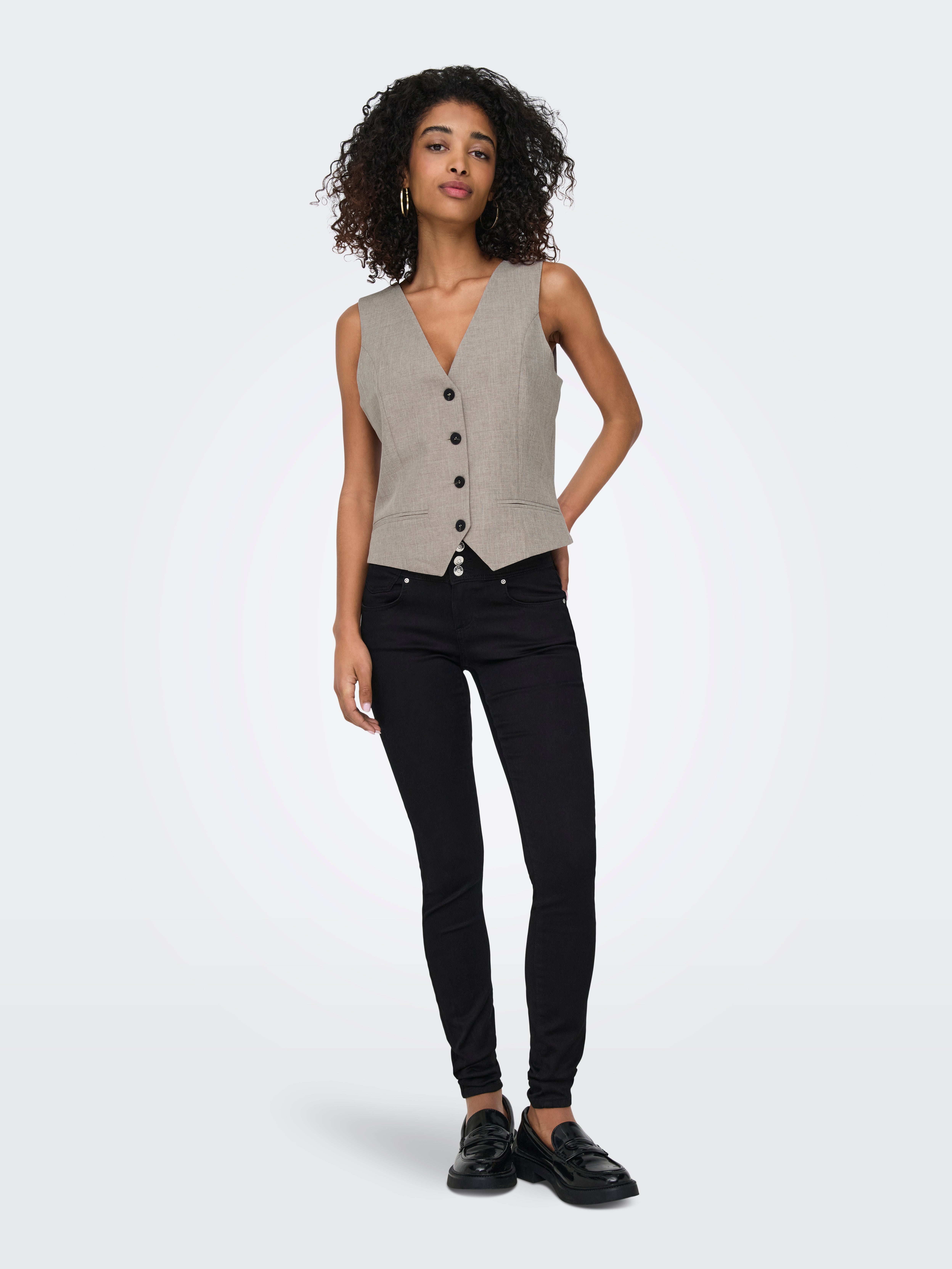 ONLLINDA Tailored Waistcoat Fungi