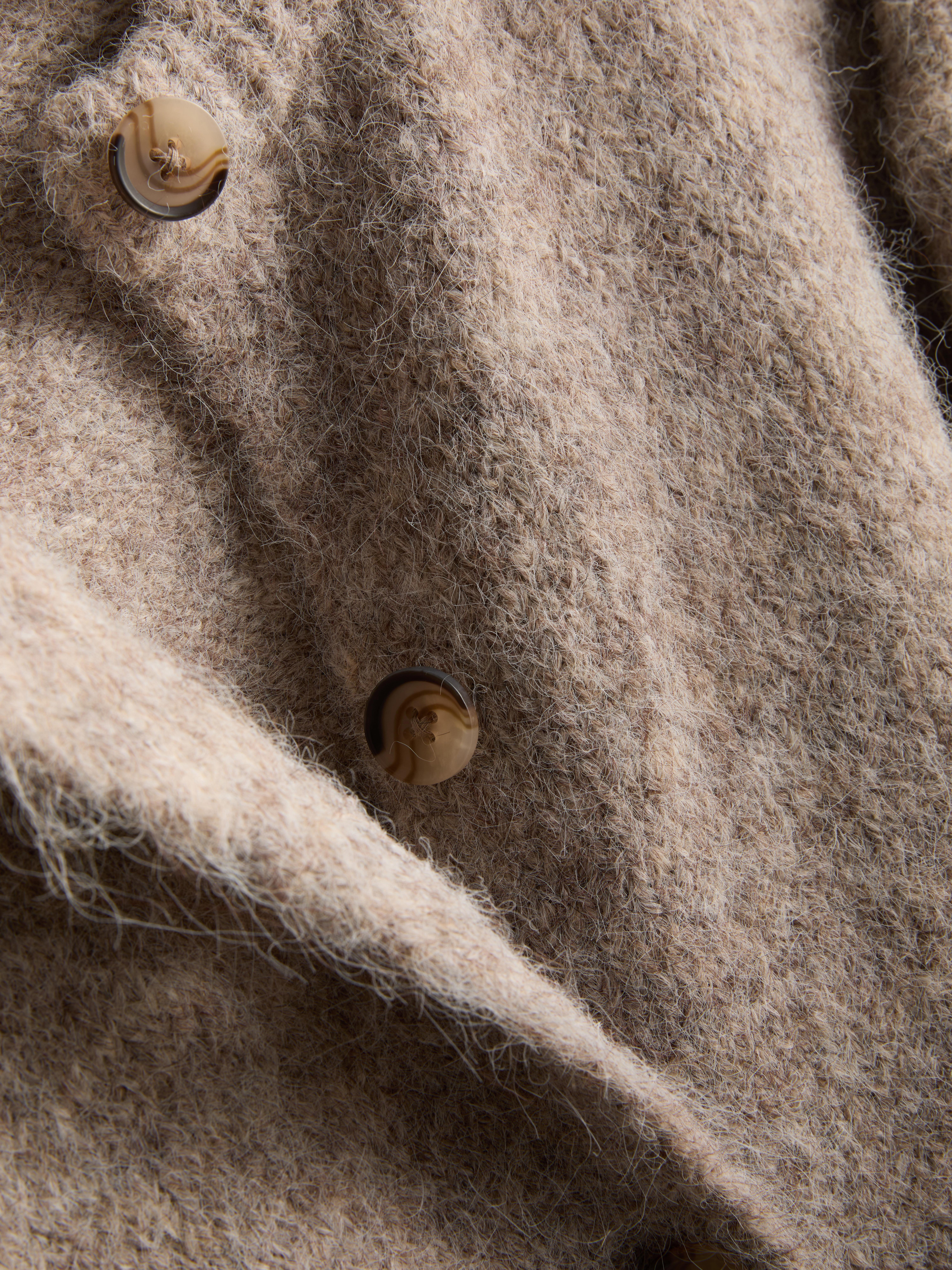 The Primark Scene | Boxy Knitted Cardigan - Taupe