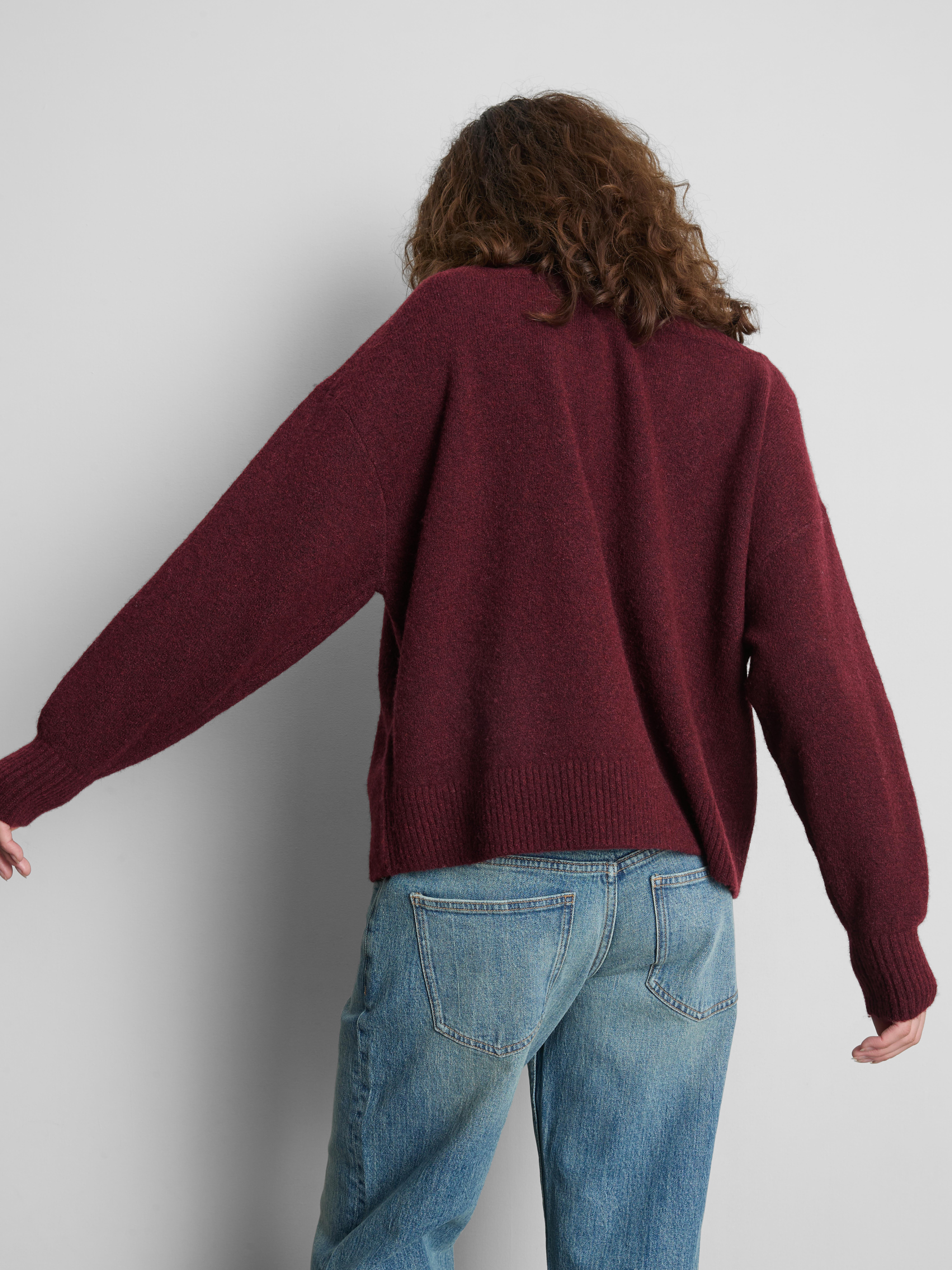 The Primark Scene | Double-Layered Knitted Sweater - Wine
