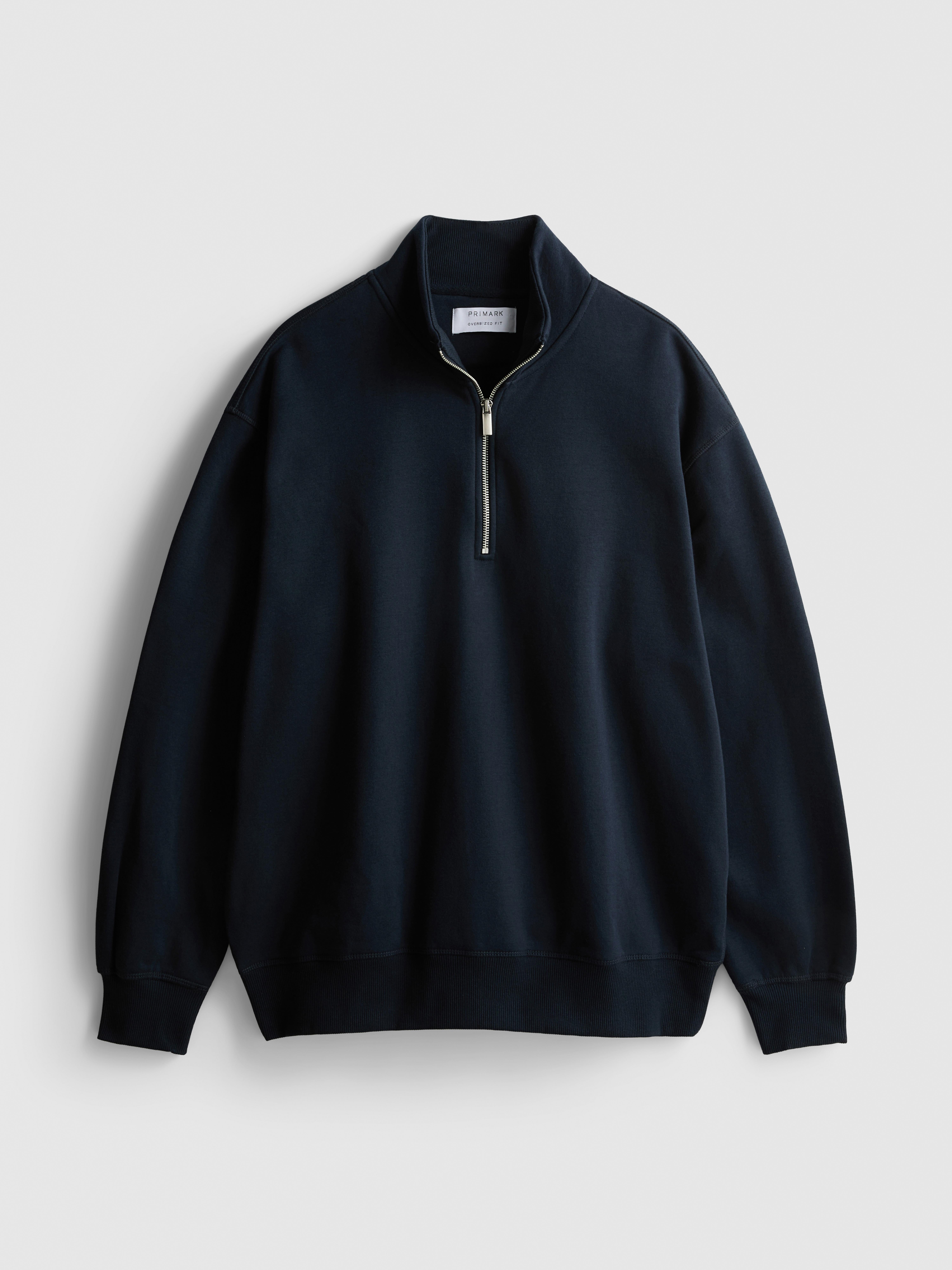 Half-Zip Sweatshirt - Navy