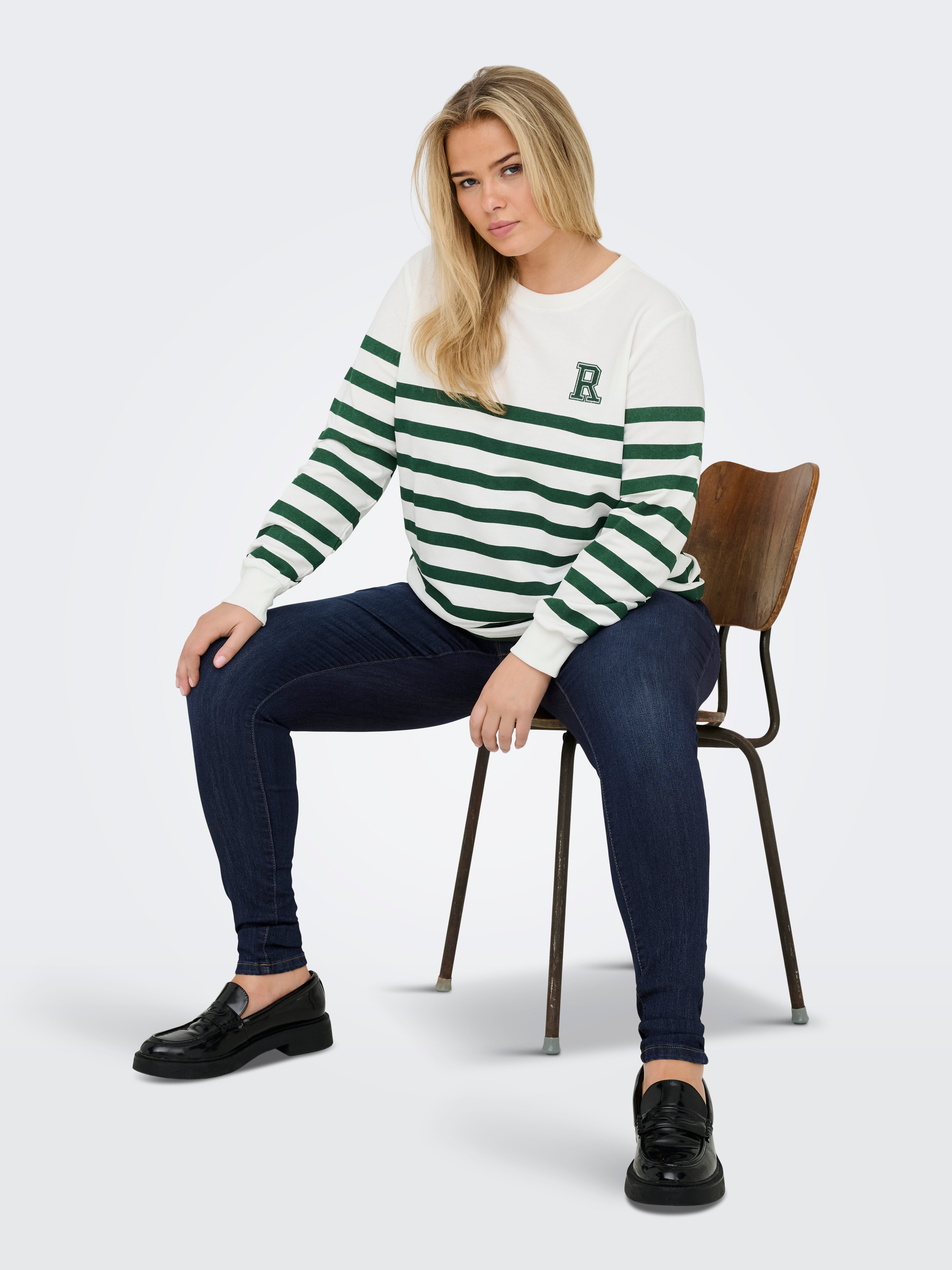 CARTHUNDER Skinny Fit Jeans Dark Blue Denim