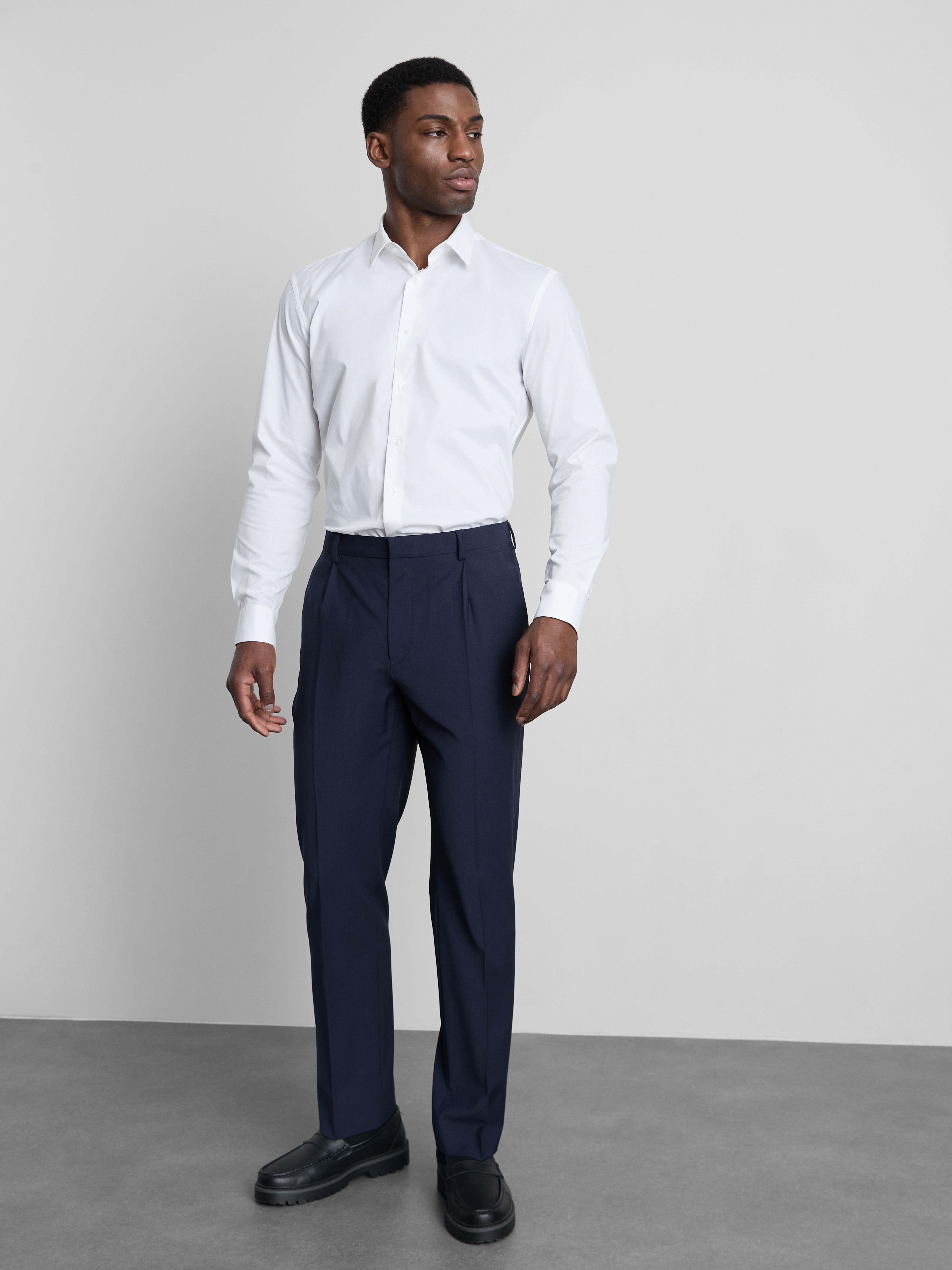 Slim-Fit Formal Shirt - White