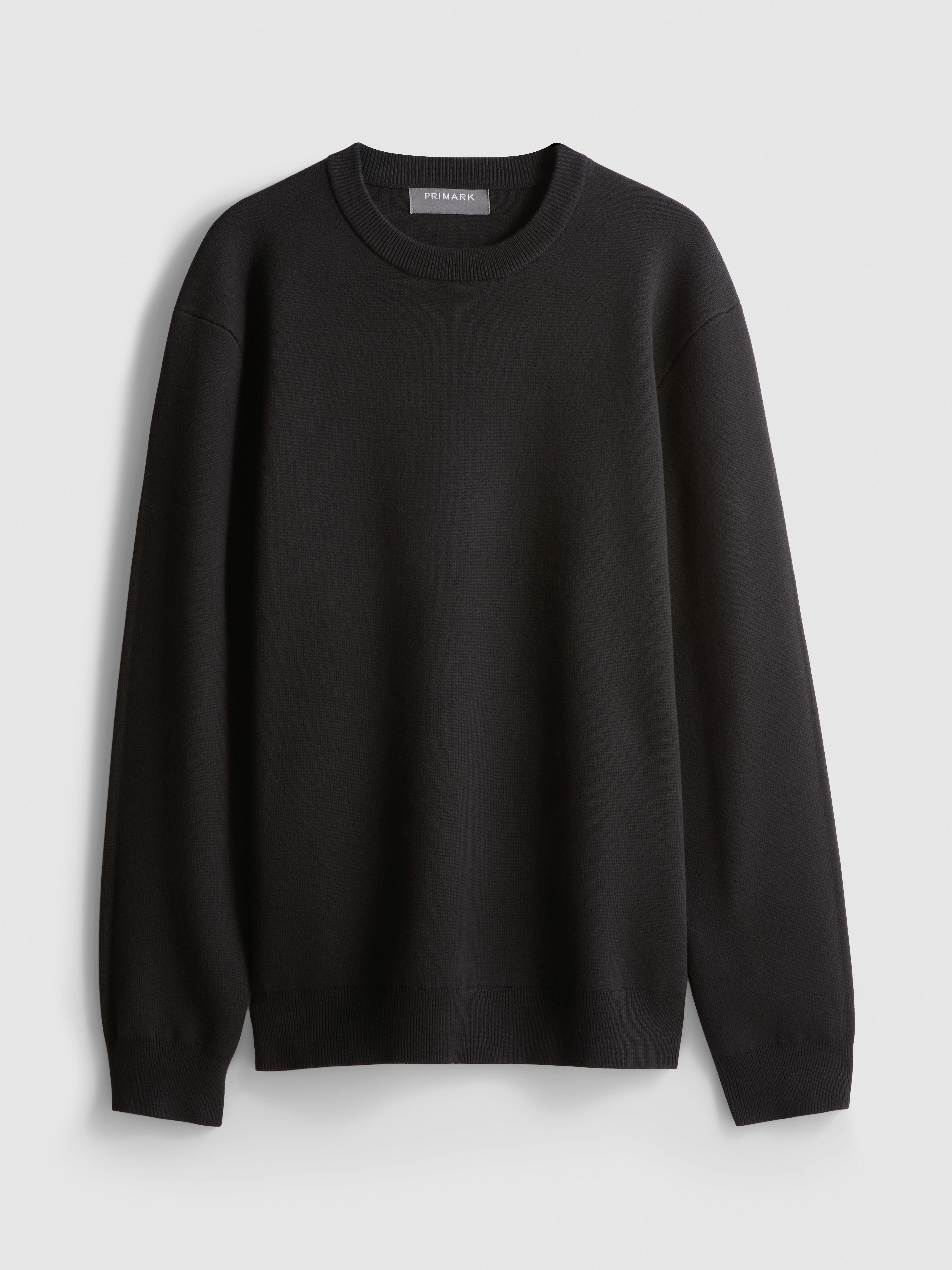 Crew Neck Sweater - Black