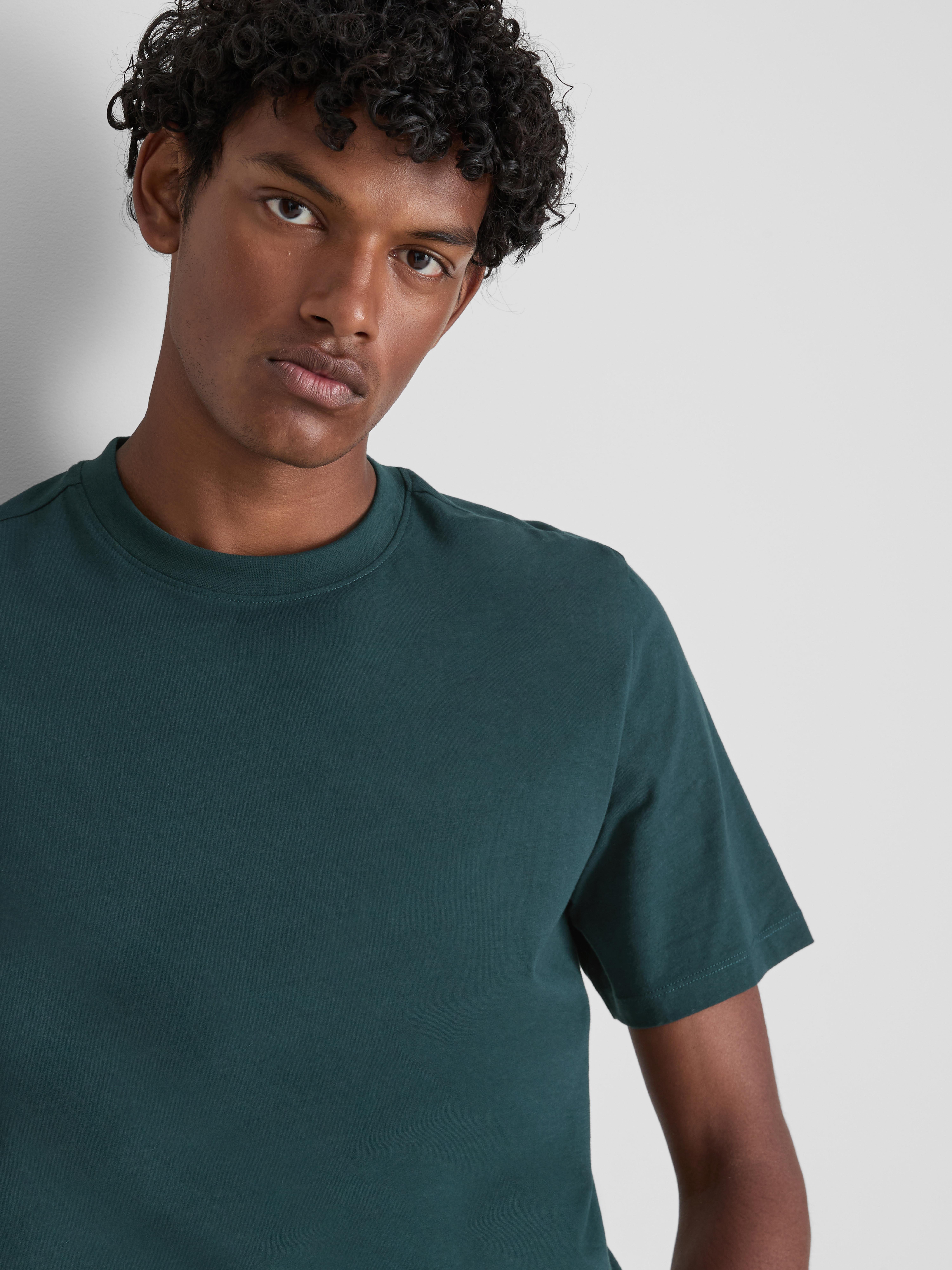 Slim-Fit LYCRA® T-Shirt - Teal