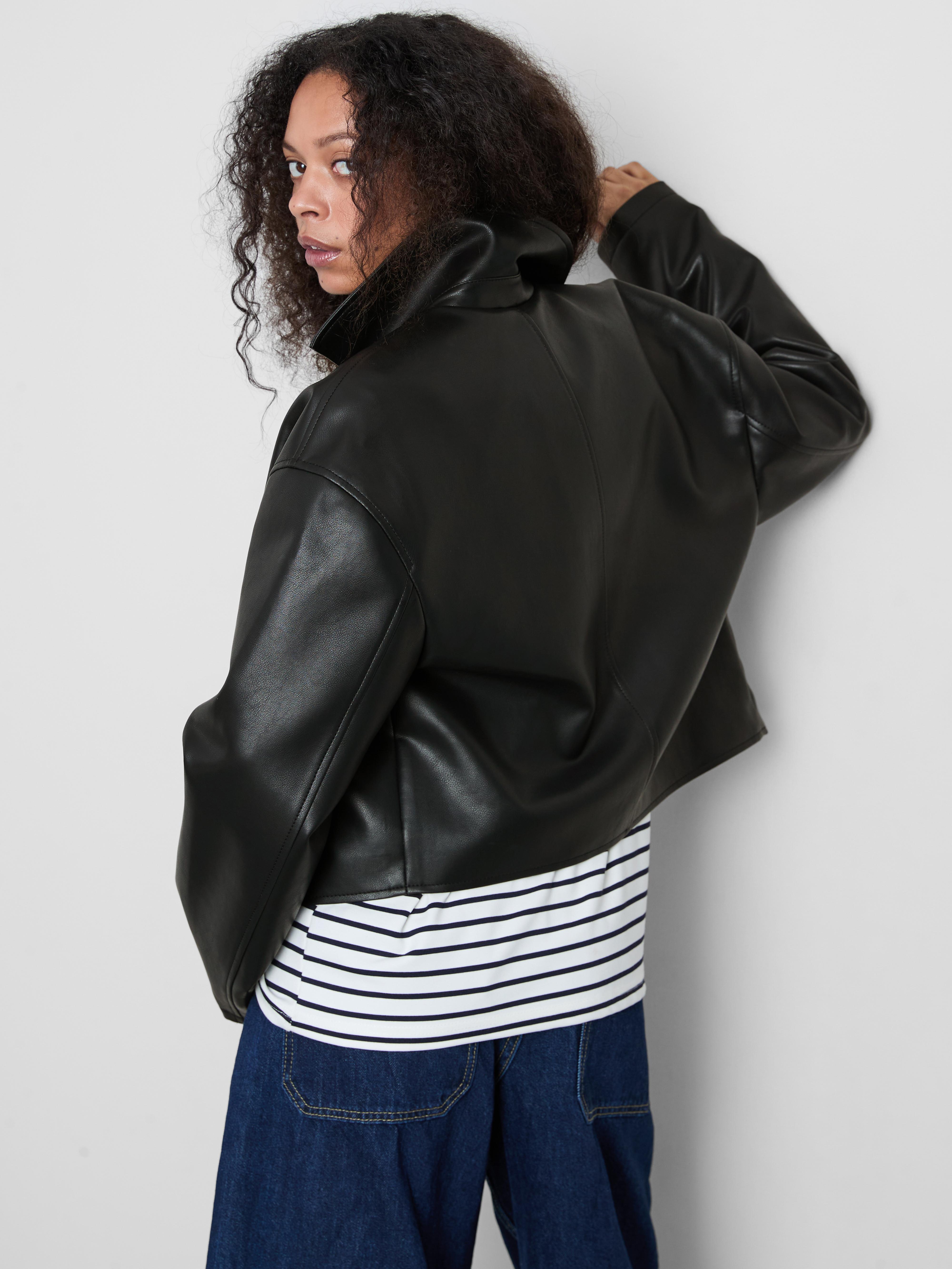 Essential Biker Jacket - Black