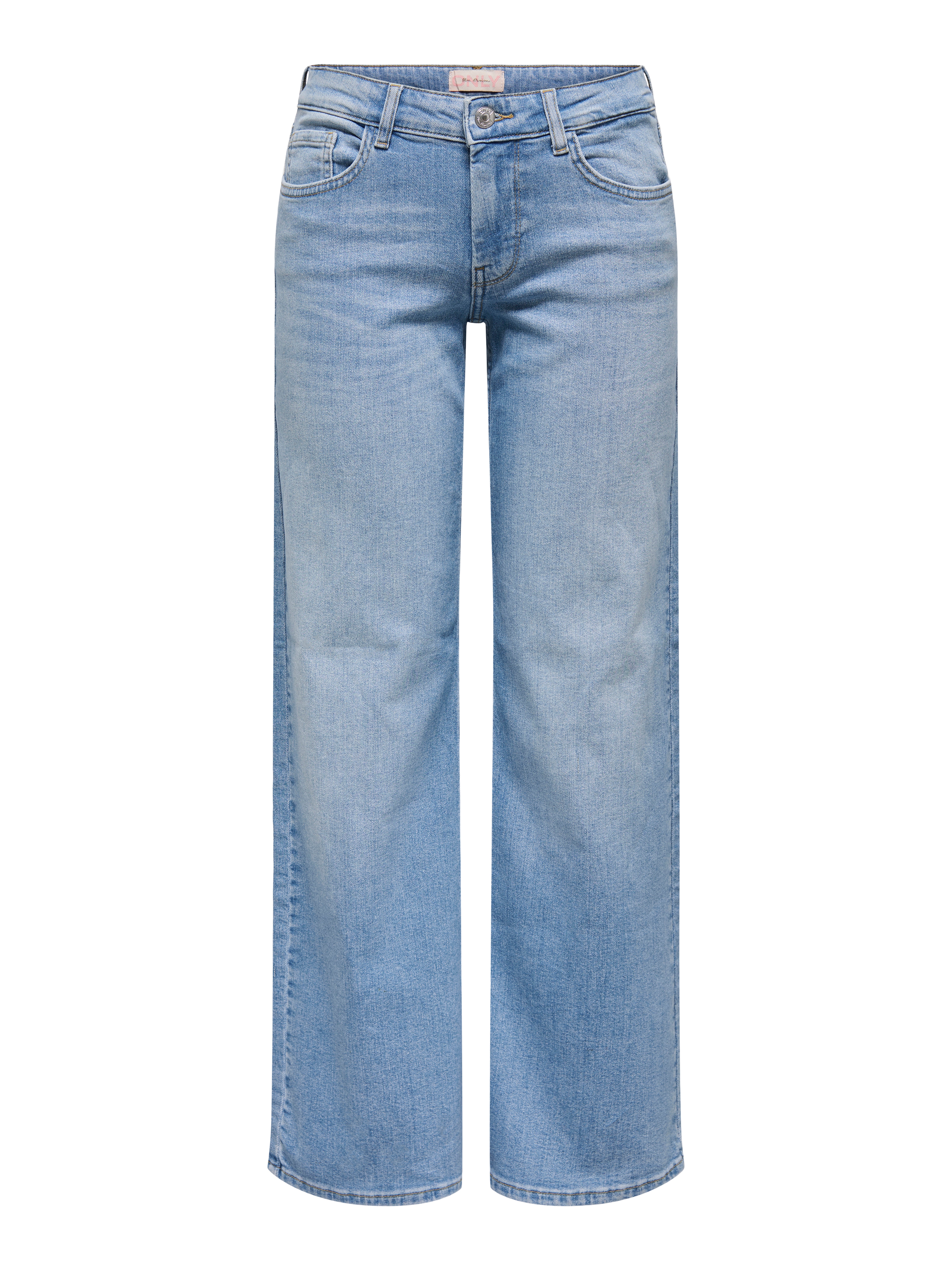 ONLJULLES Low waist Wide Leg Fit Jeans Light Blue Denim