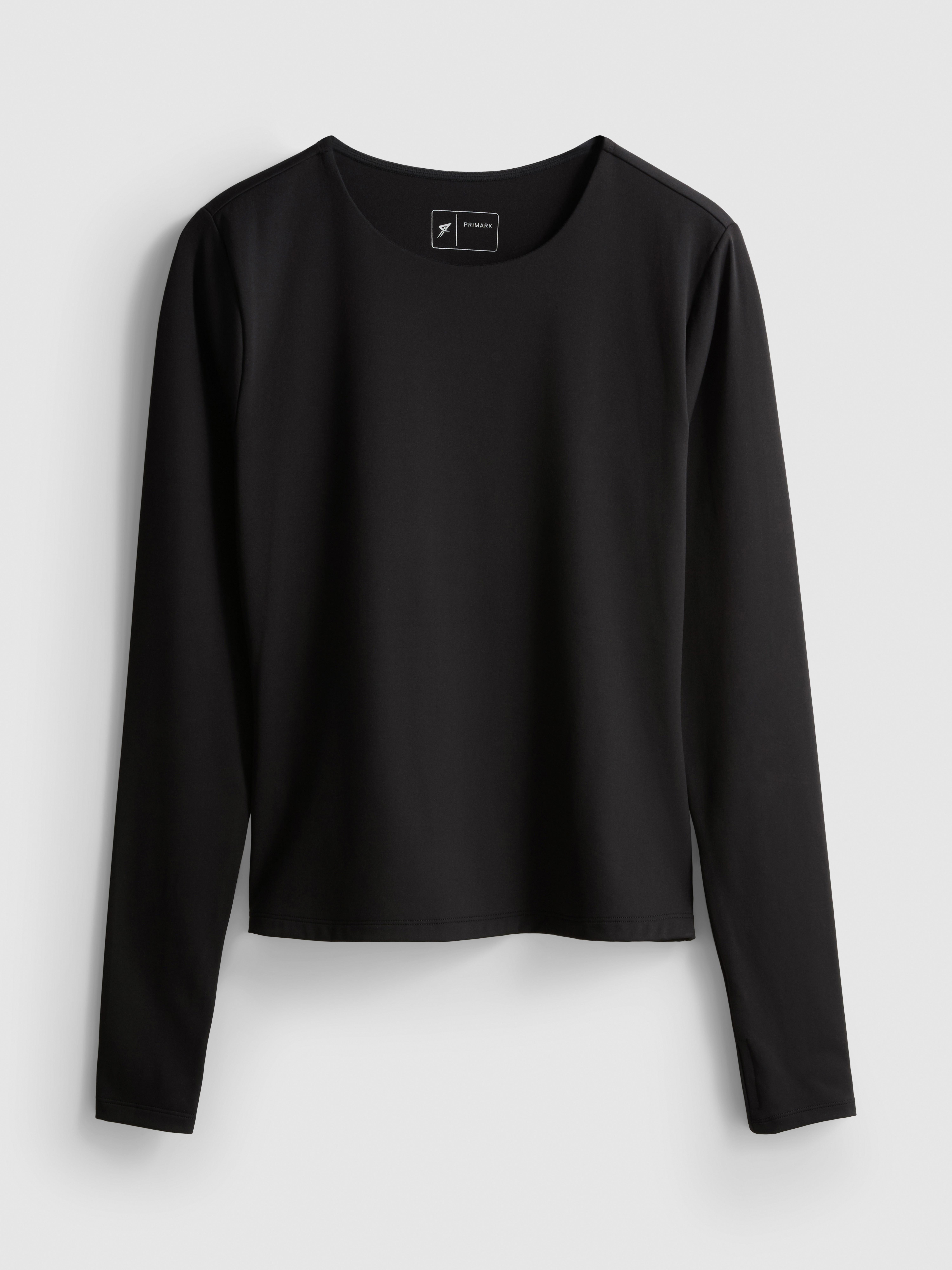 Buttery Soft Long Sleeve Active Top - Black