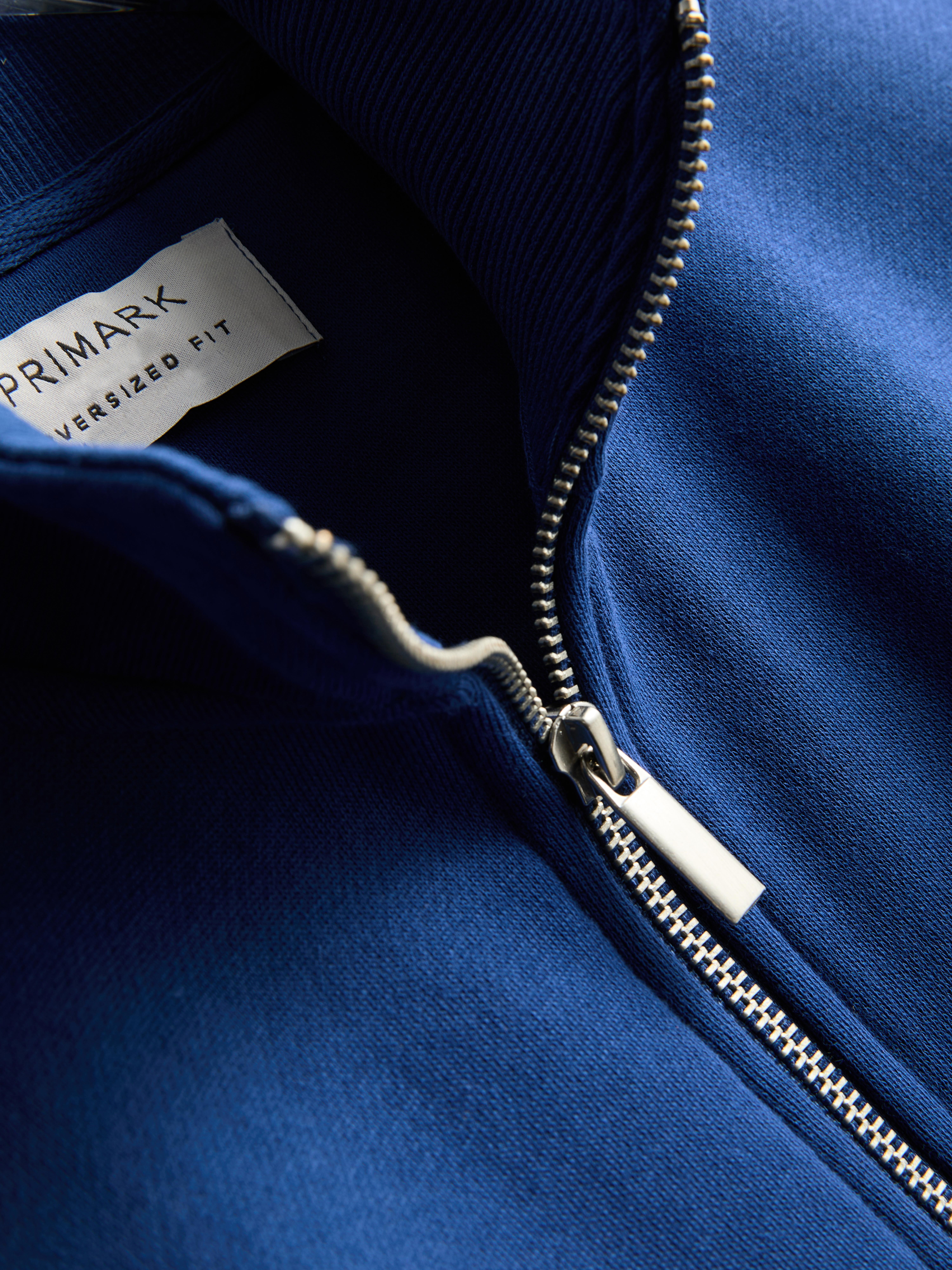 Half-Zip Sweatshirt - Blue