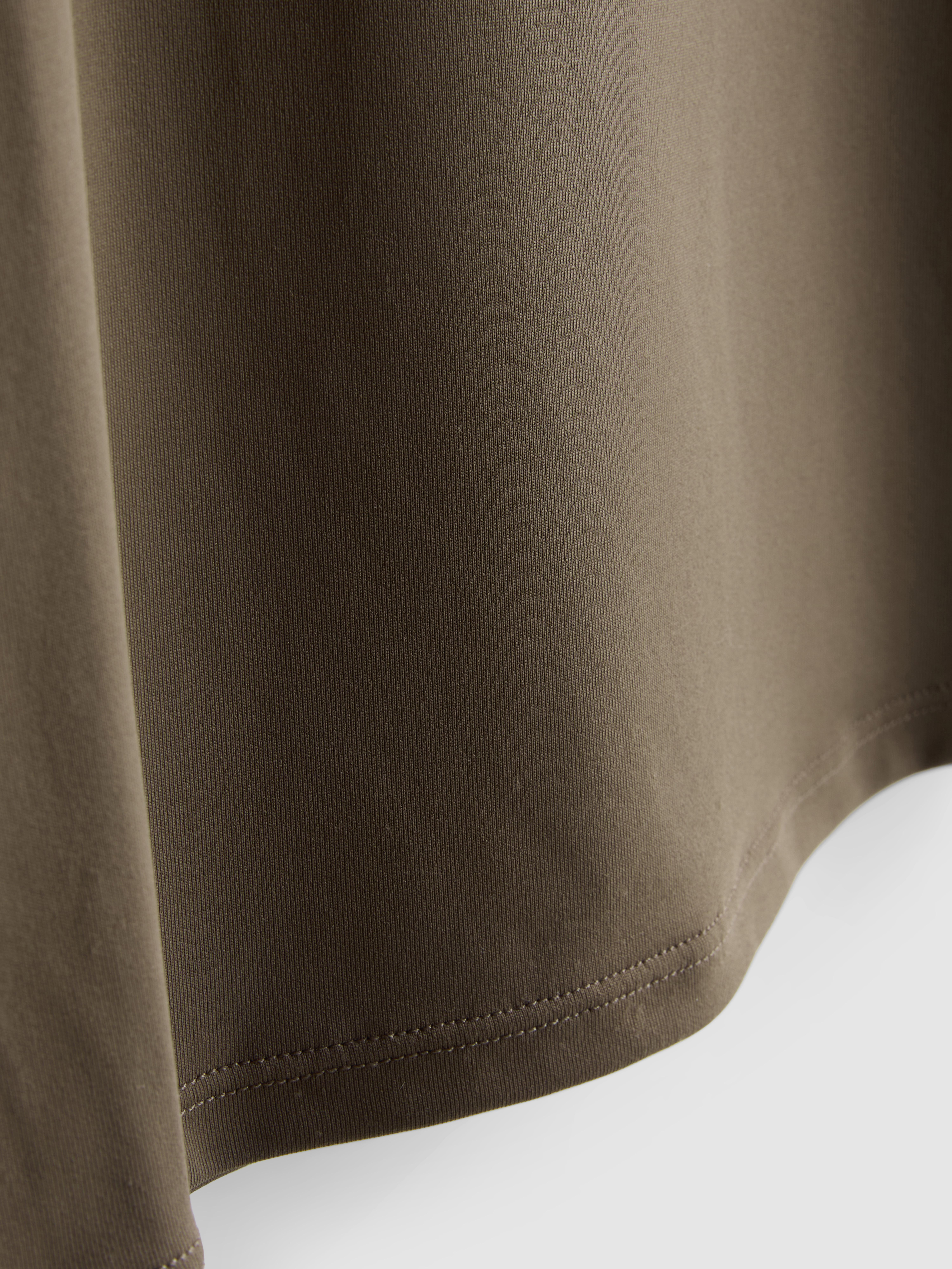 Second Skin Short Sleeve Tee - Light Brown