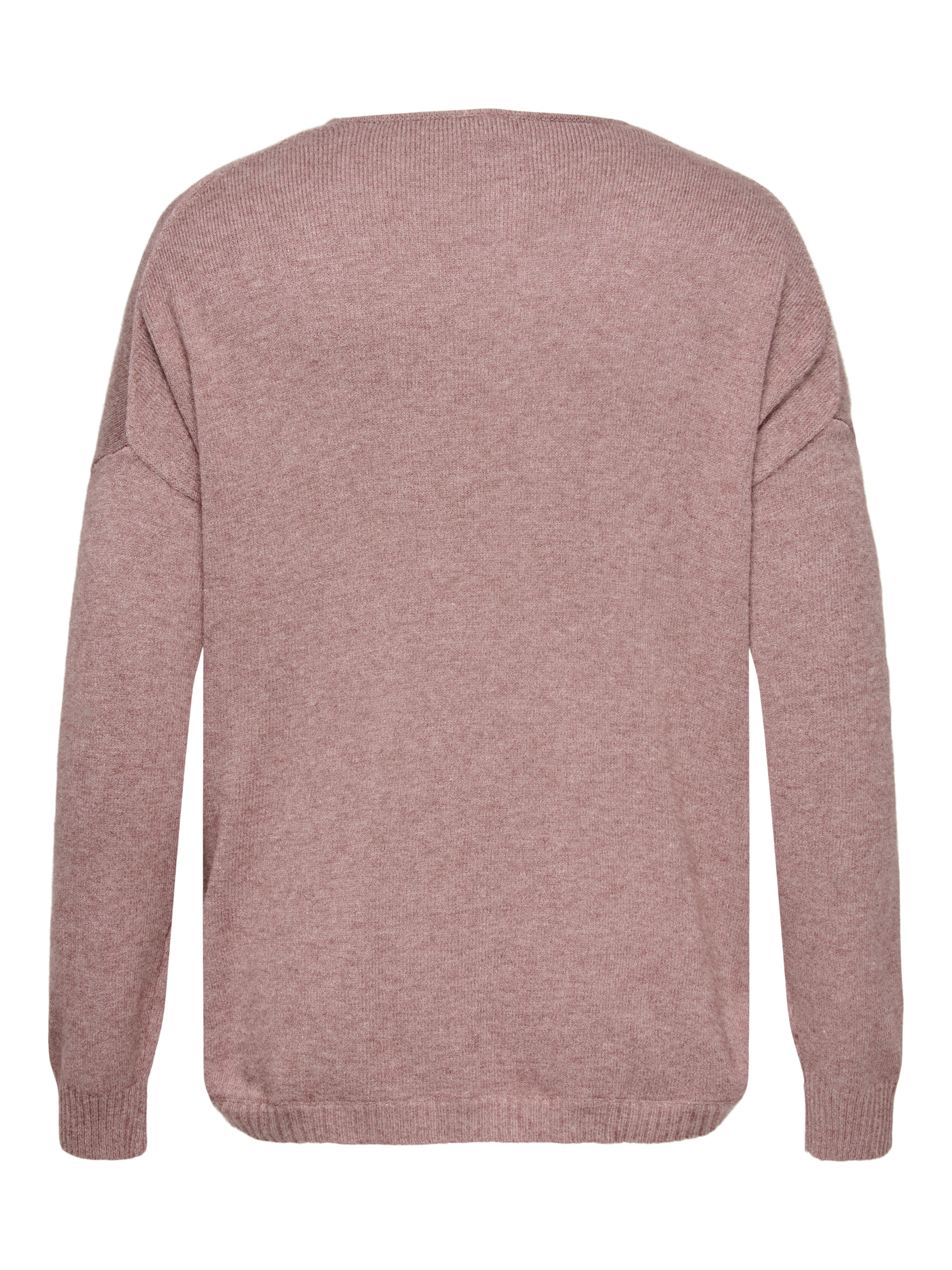 CARMARGARETA Knitted pullover Rose Brown