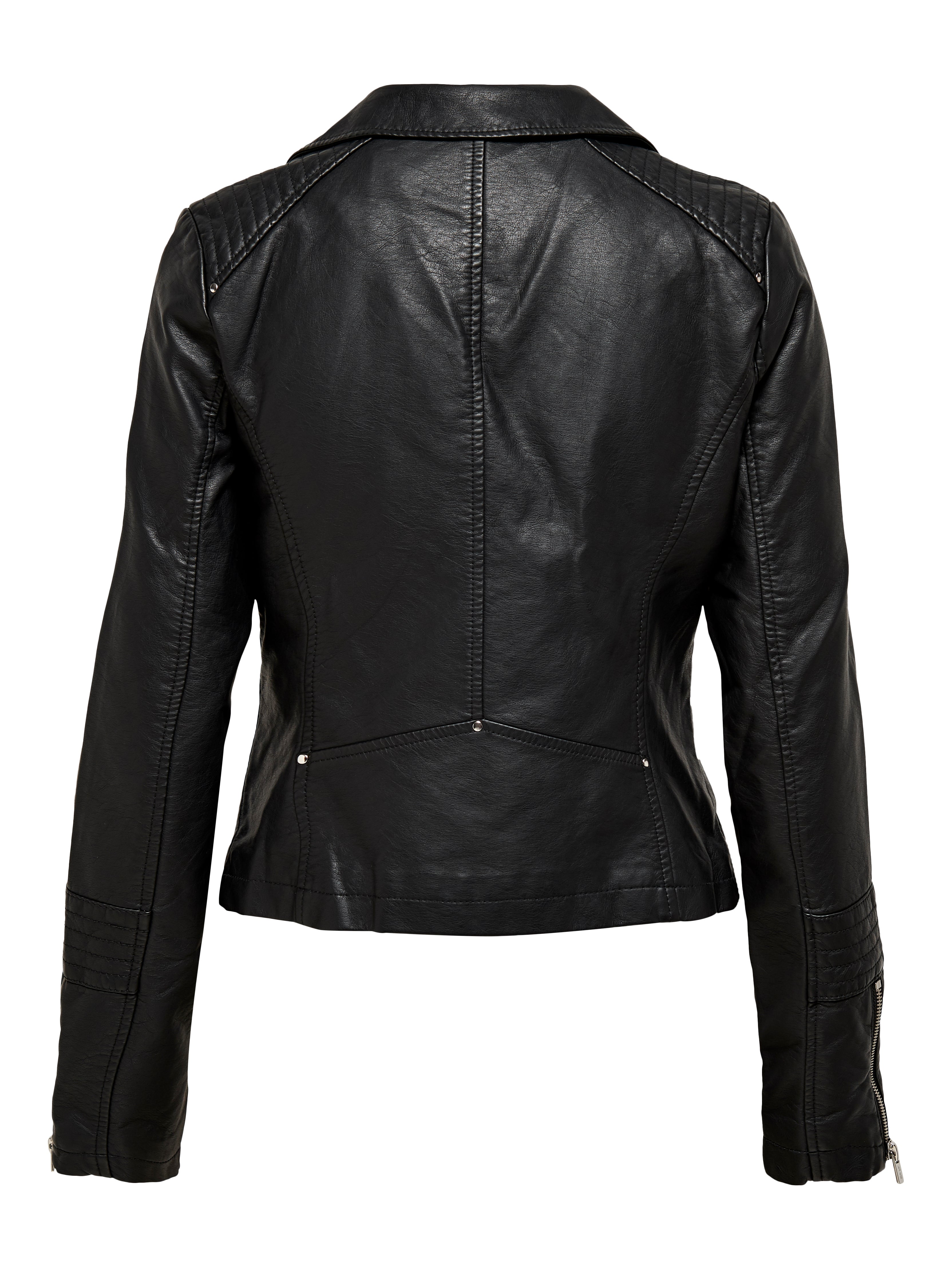 ONLGEMMA Biker jacket Black