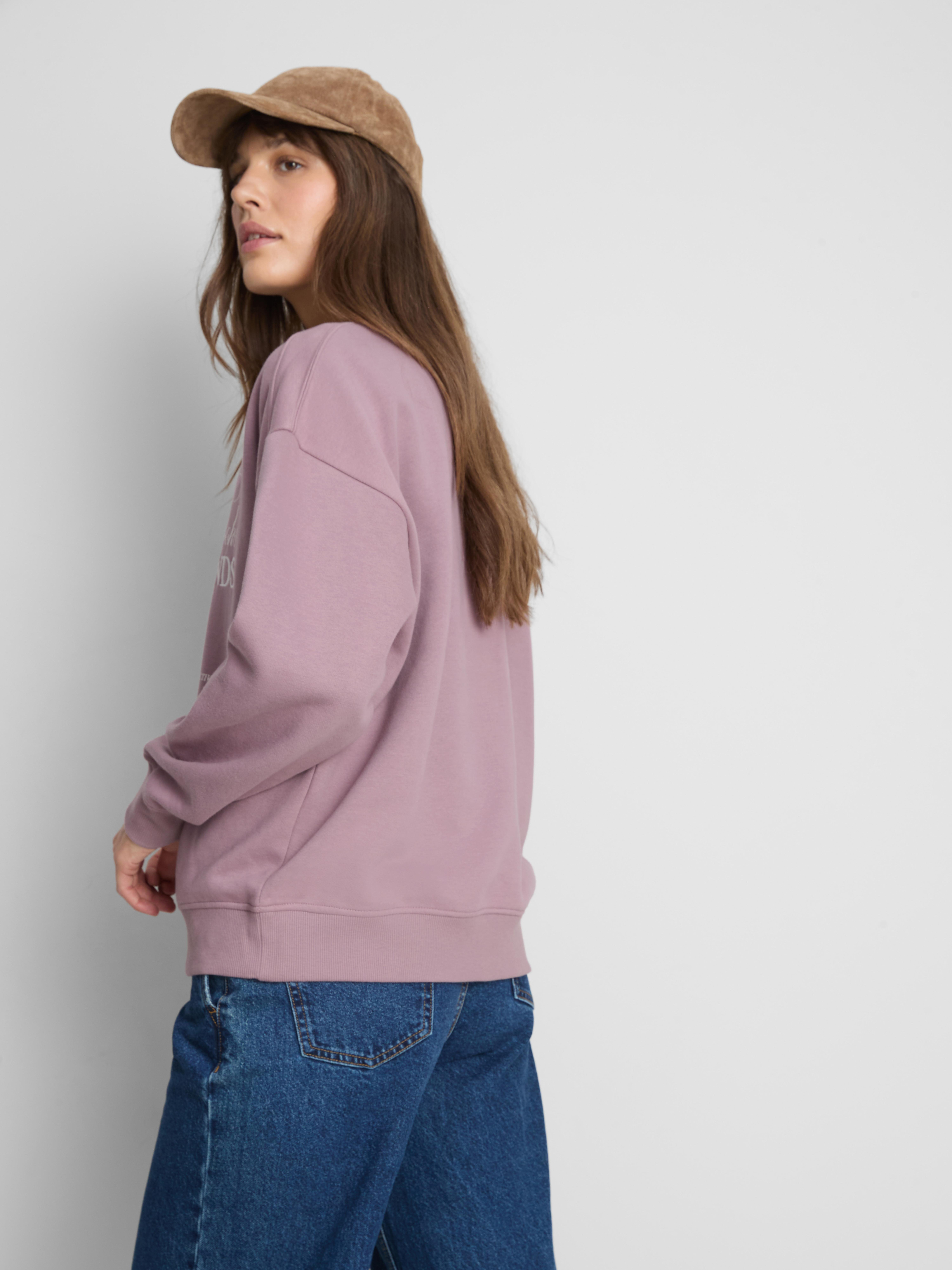 Paula Echevarría Cotton Rich Book Club Sweatshirt - Pink