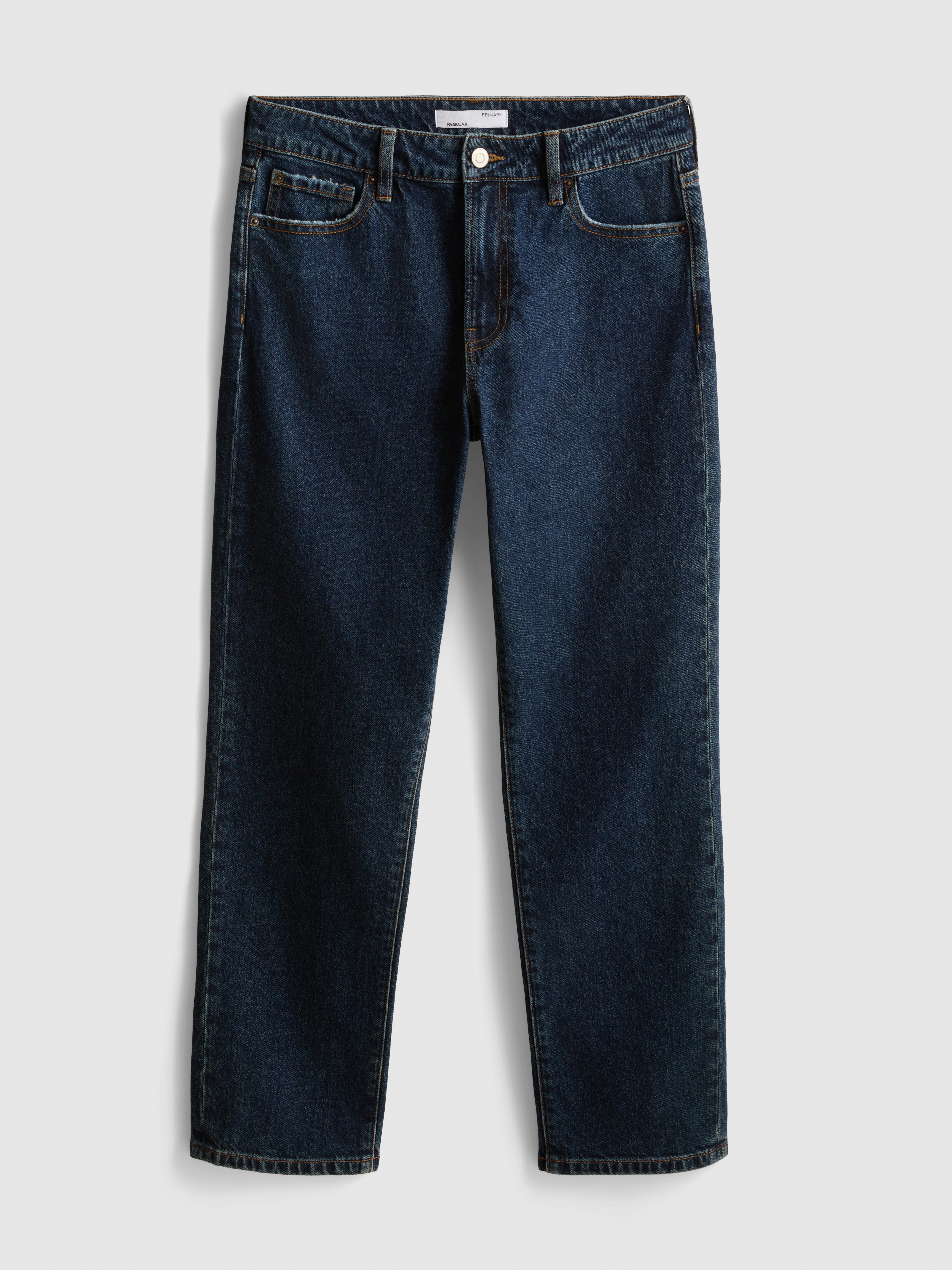 Straight Leg Slim Jeans - Indigo