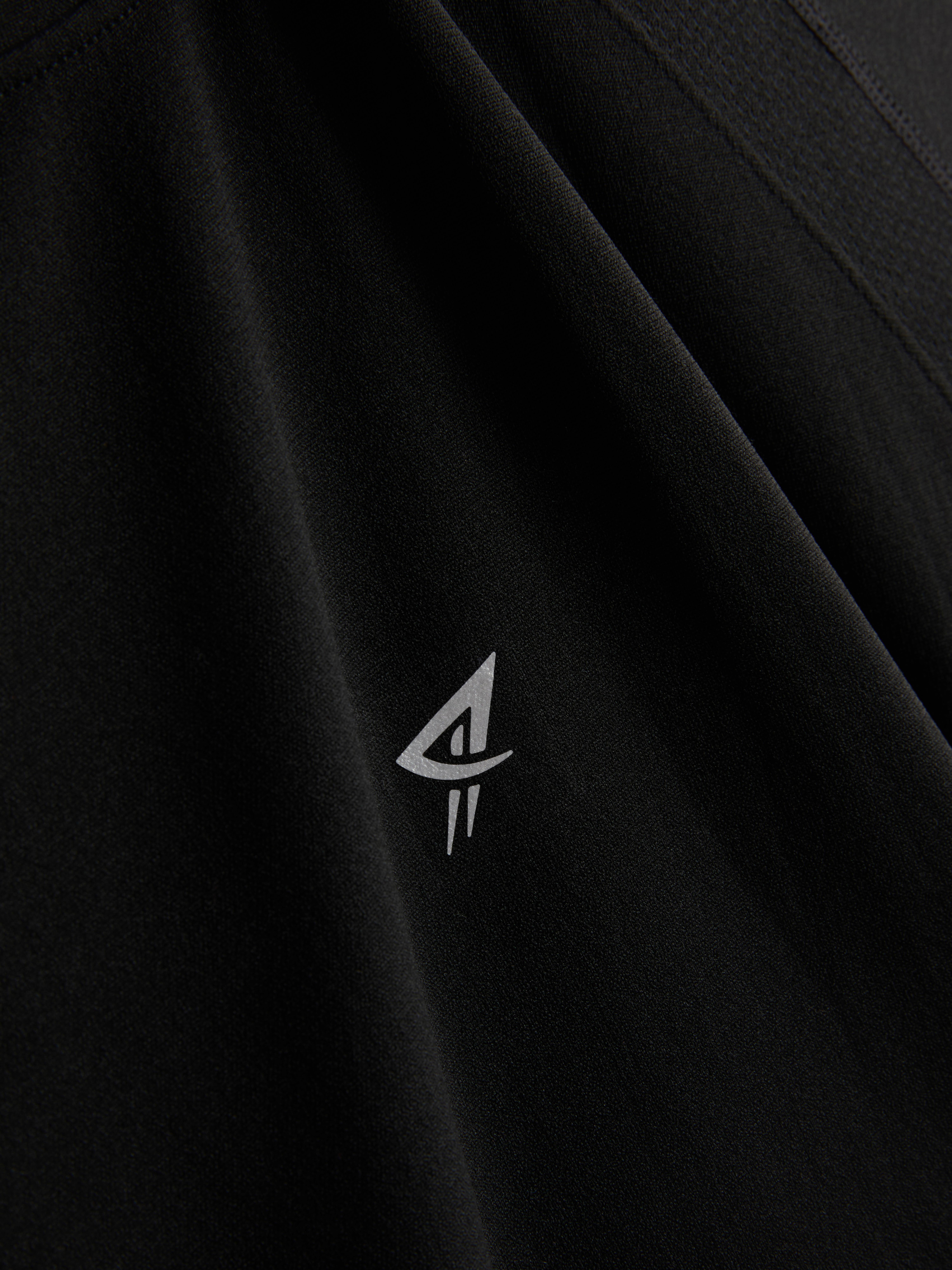 Panelled Gym T-Shirt - Black
