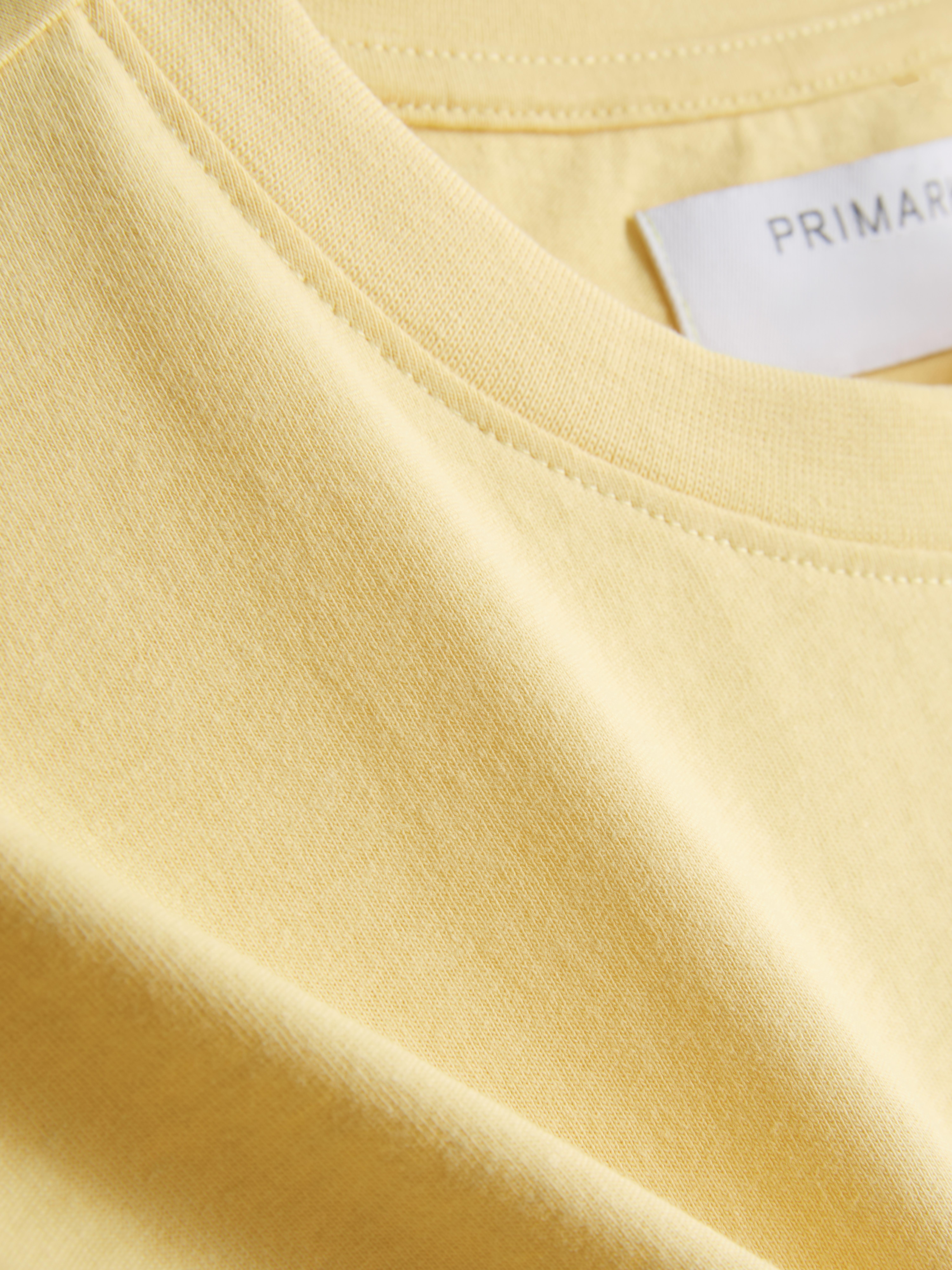 Regular Fit Short Sleeve T-Shirt - Yellow