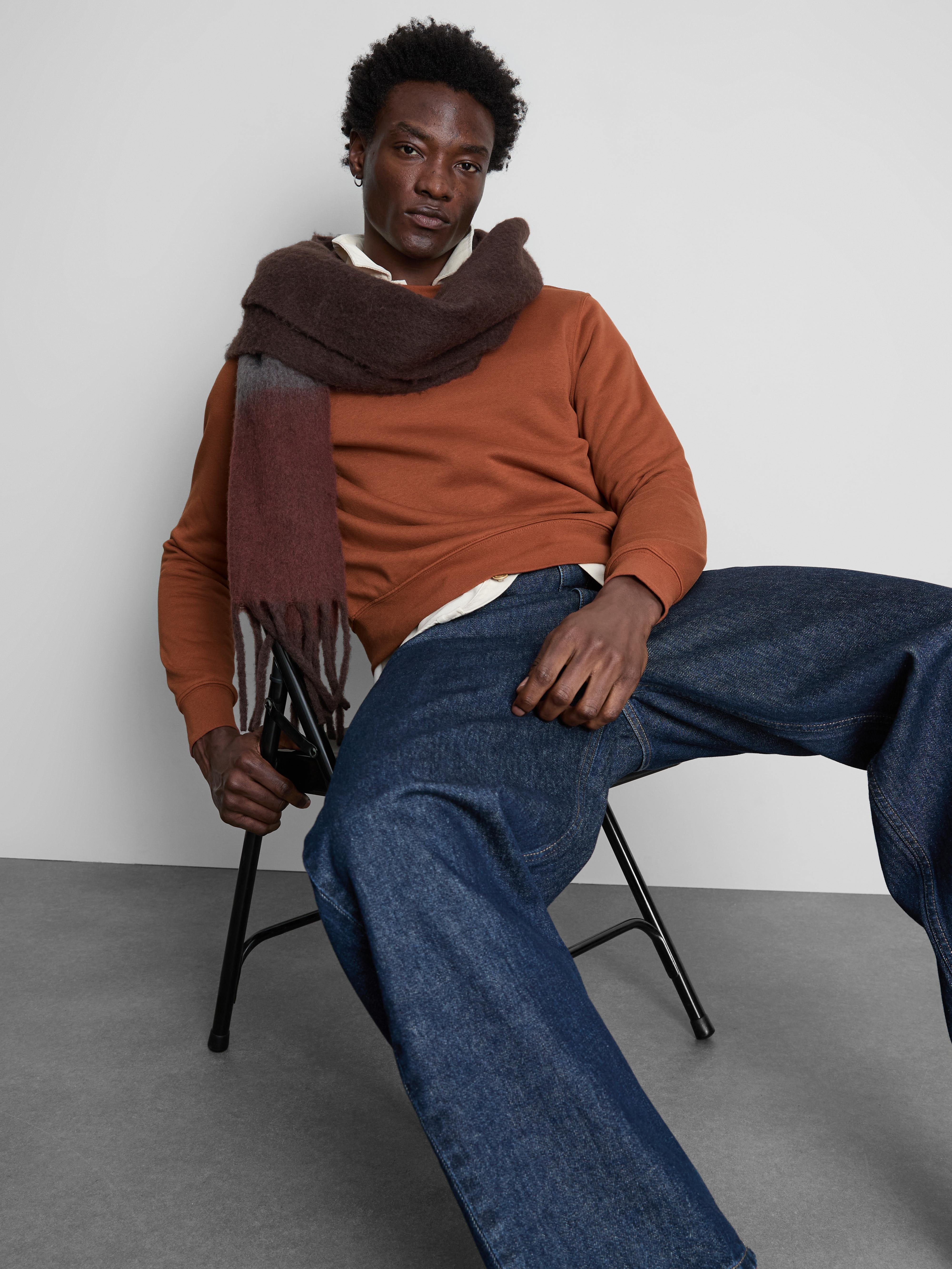 Essential Crew Sweatshirt - Burnt Orange
