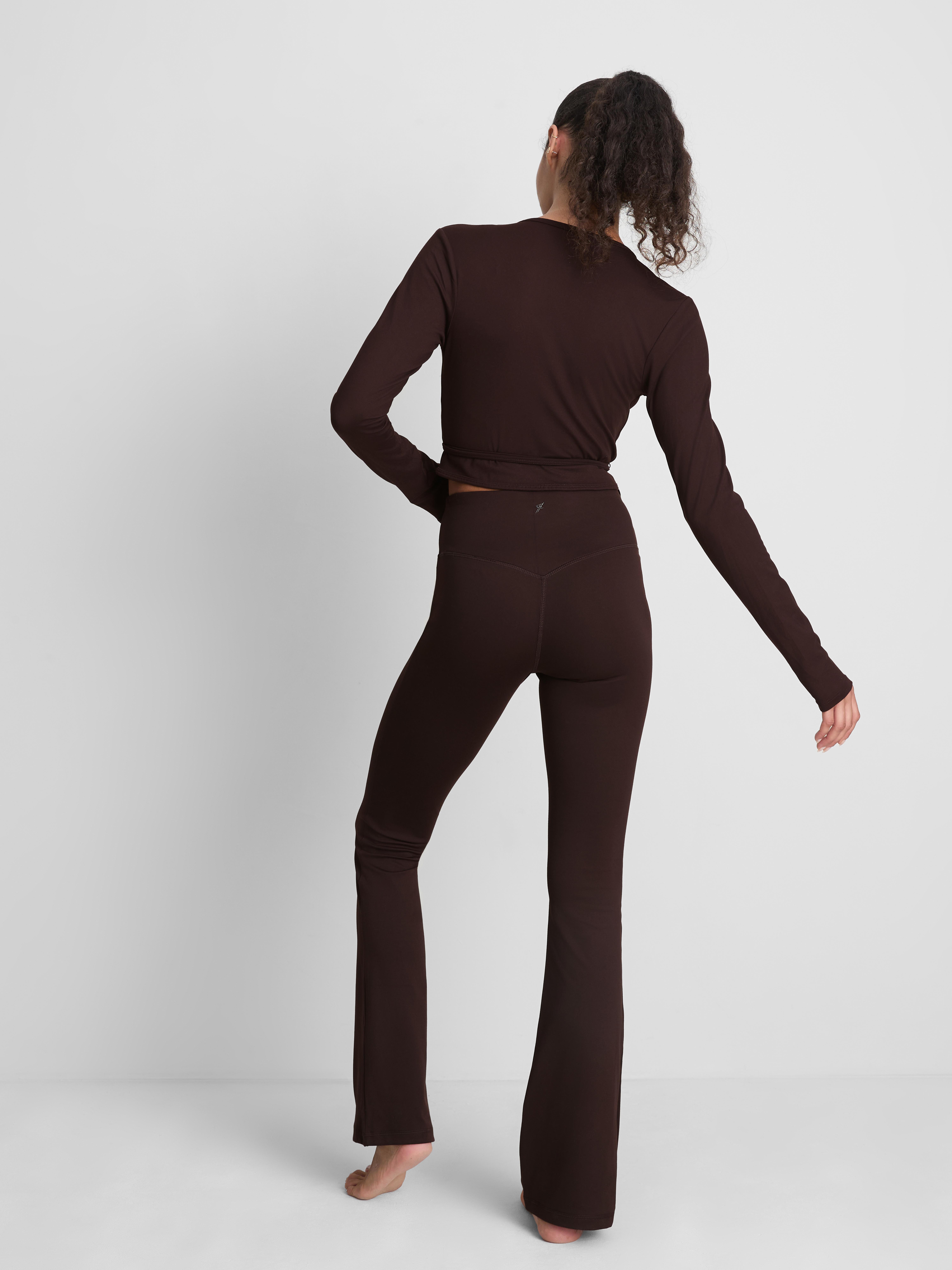Primark Form | Smooth Support Wrap Top - Dark Purple