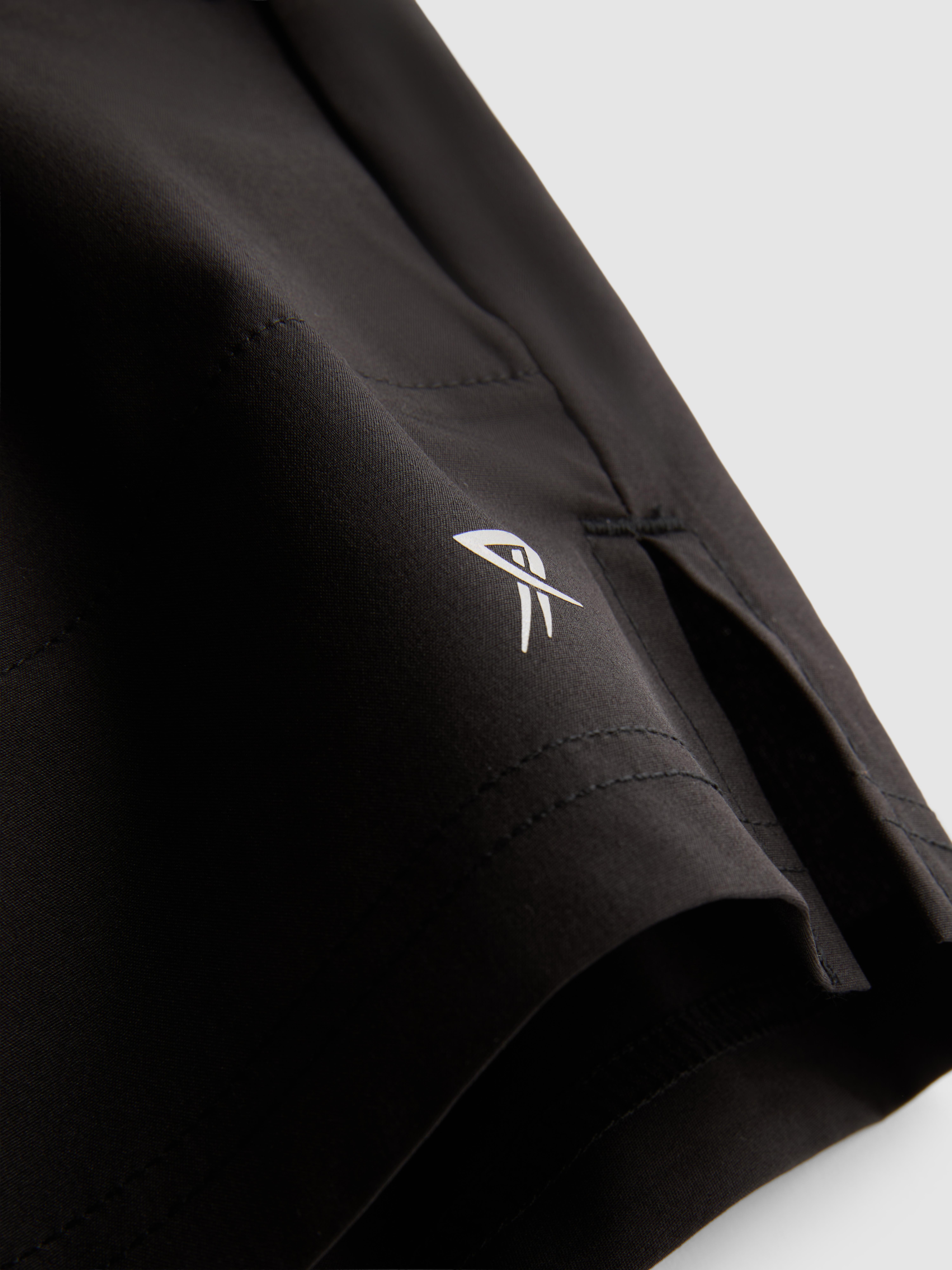 Drawstring Running Shorts - Black