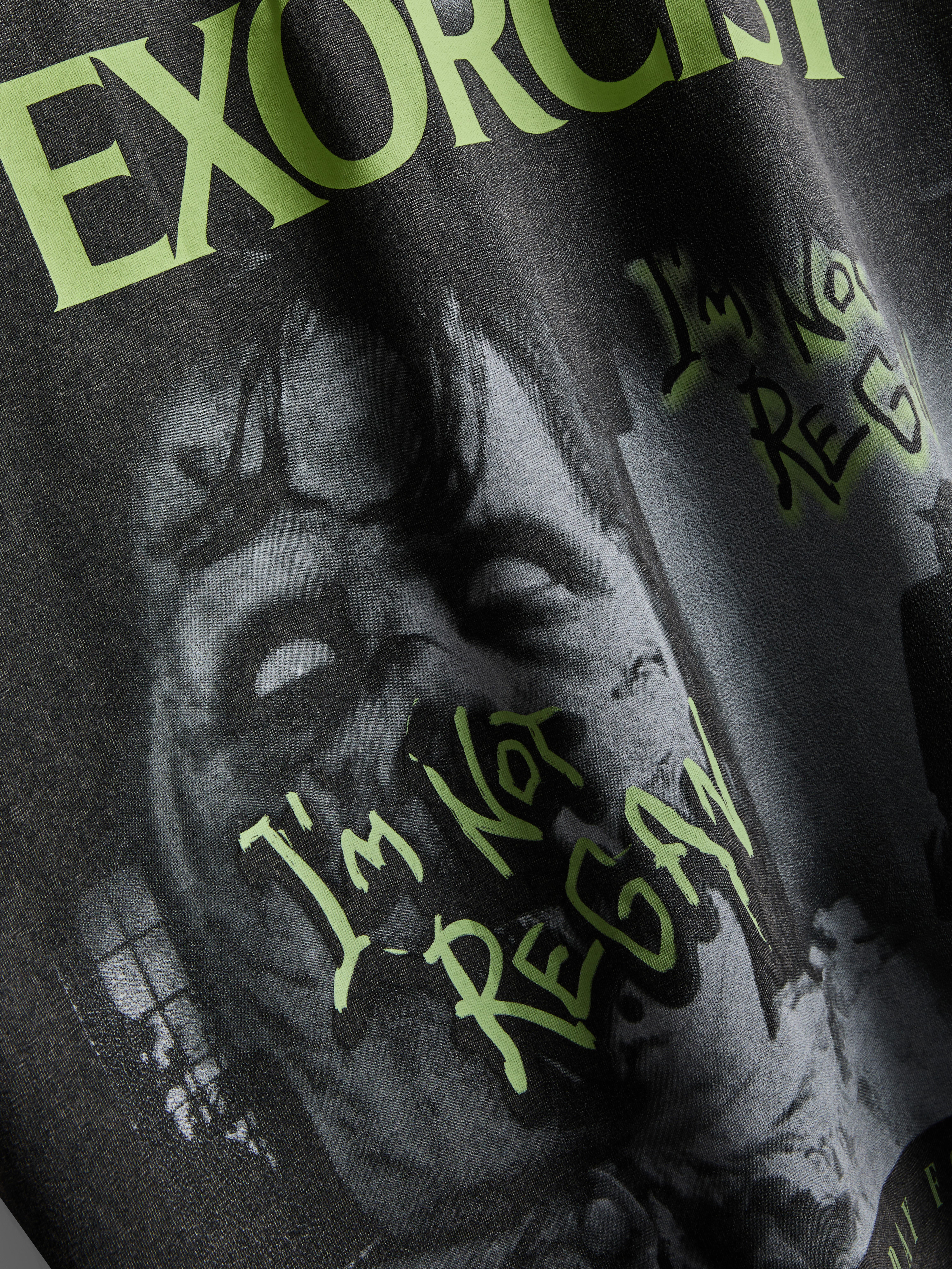 The Exorcist Graphic T-Shirt - Charcoal