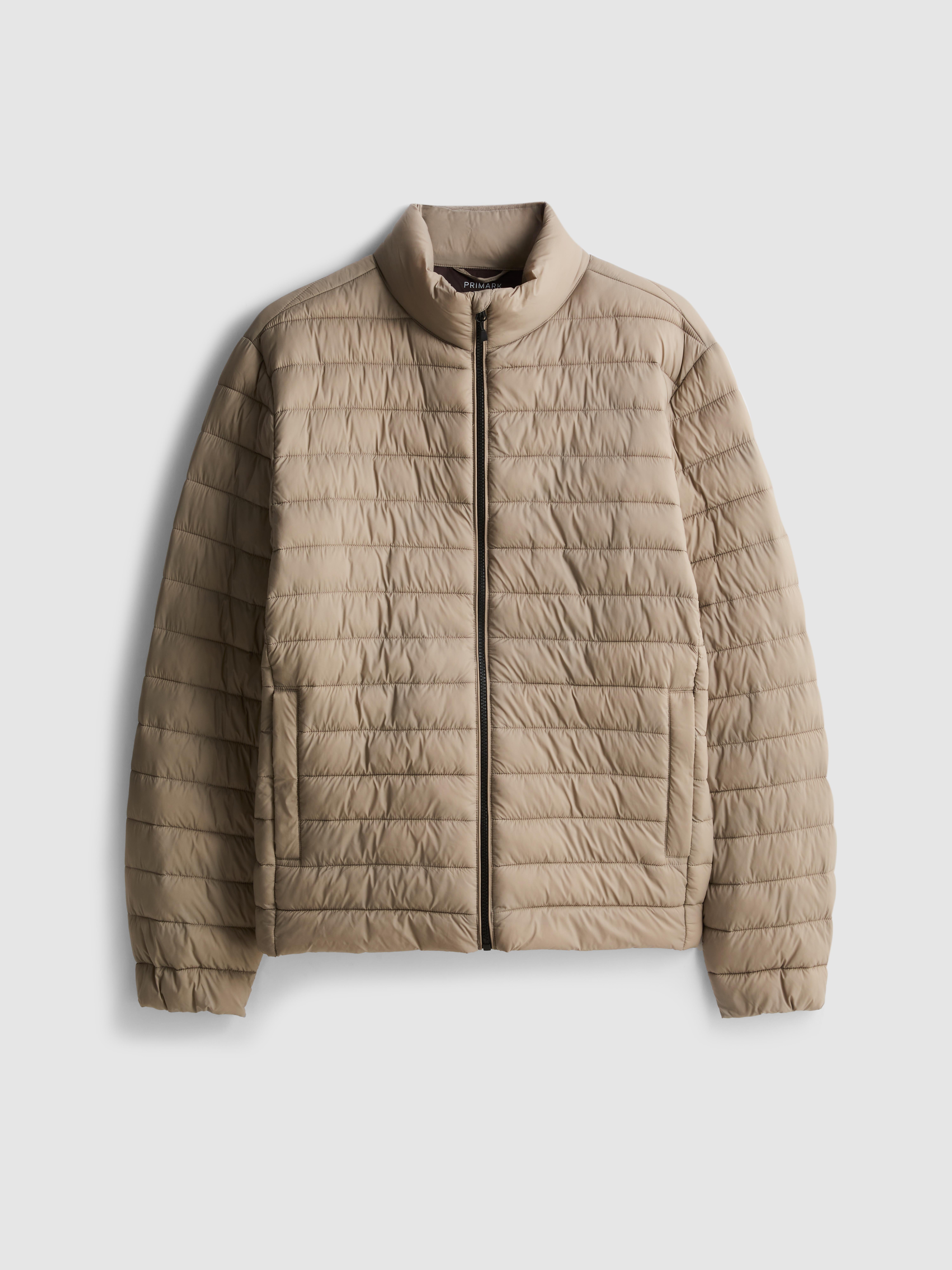 Padded Puffer Jacket - Stone