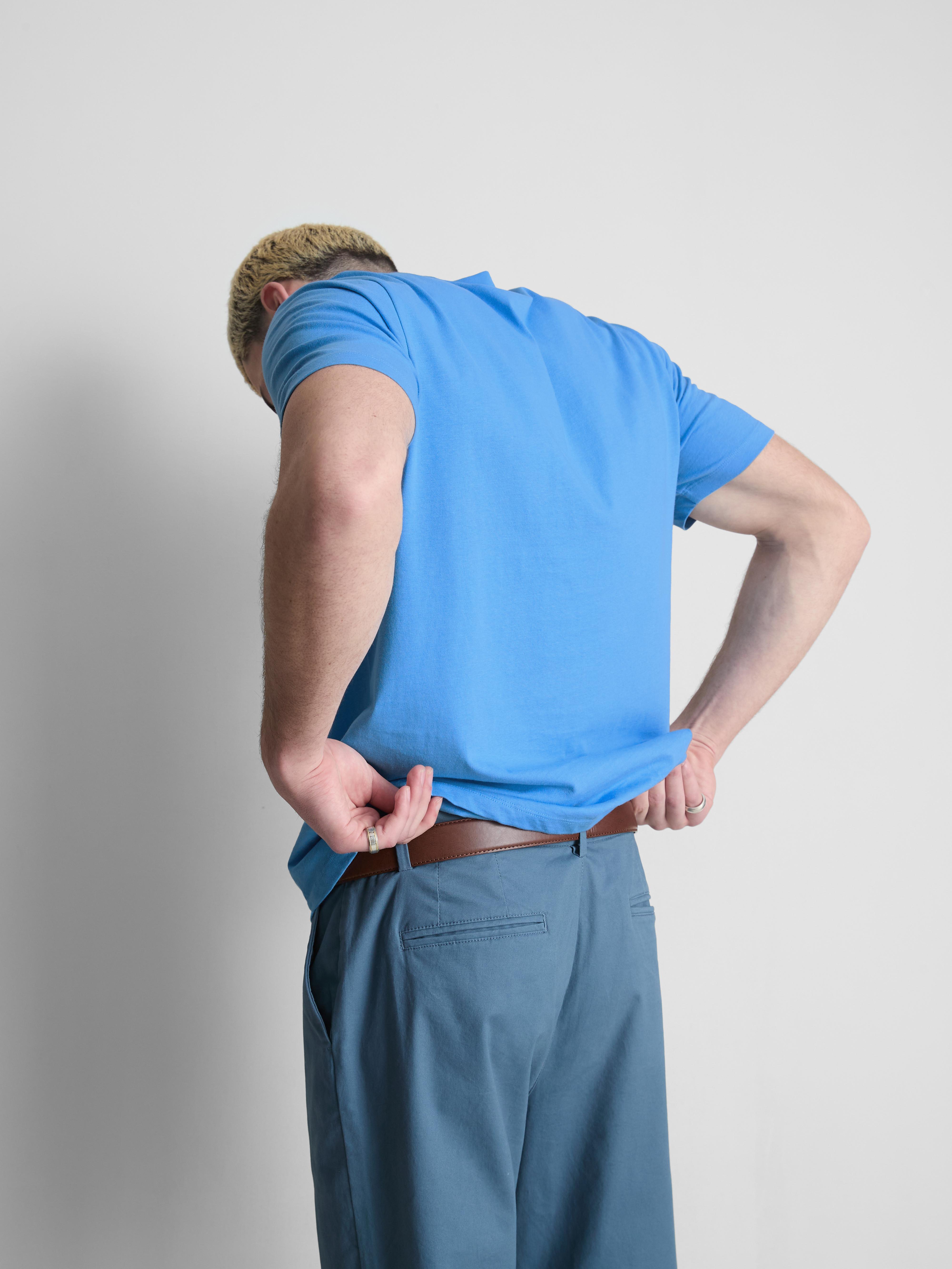 Regular Fit Short Sleeve T-Shirt - Bright Blue