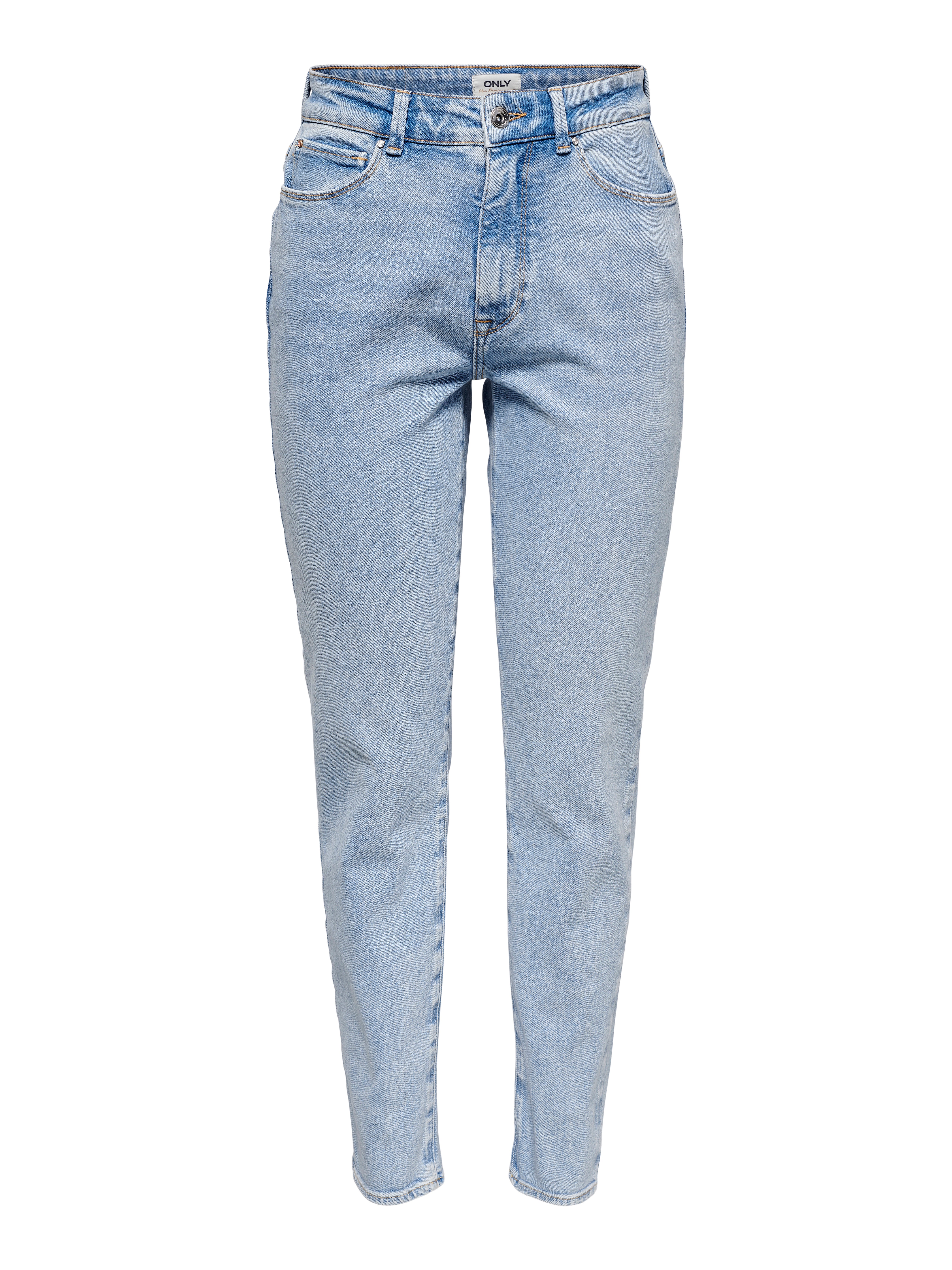 ONLEMILY Ankel High waist Straight Fit Jeans Light Blue Denim