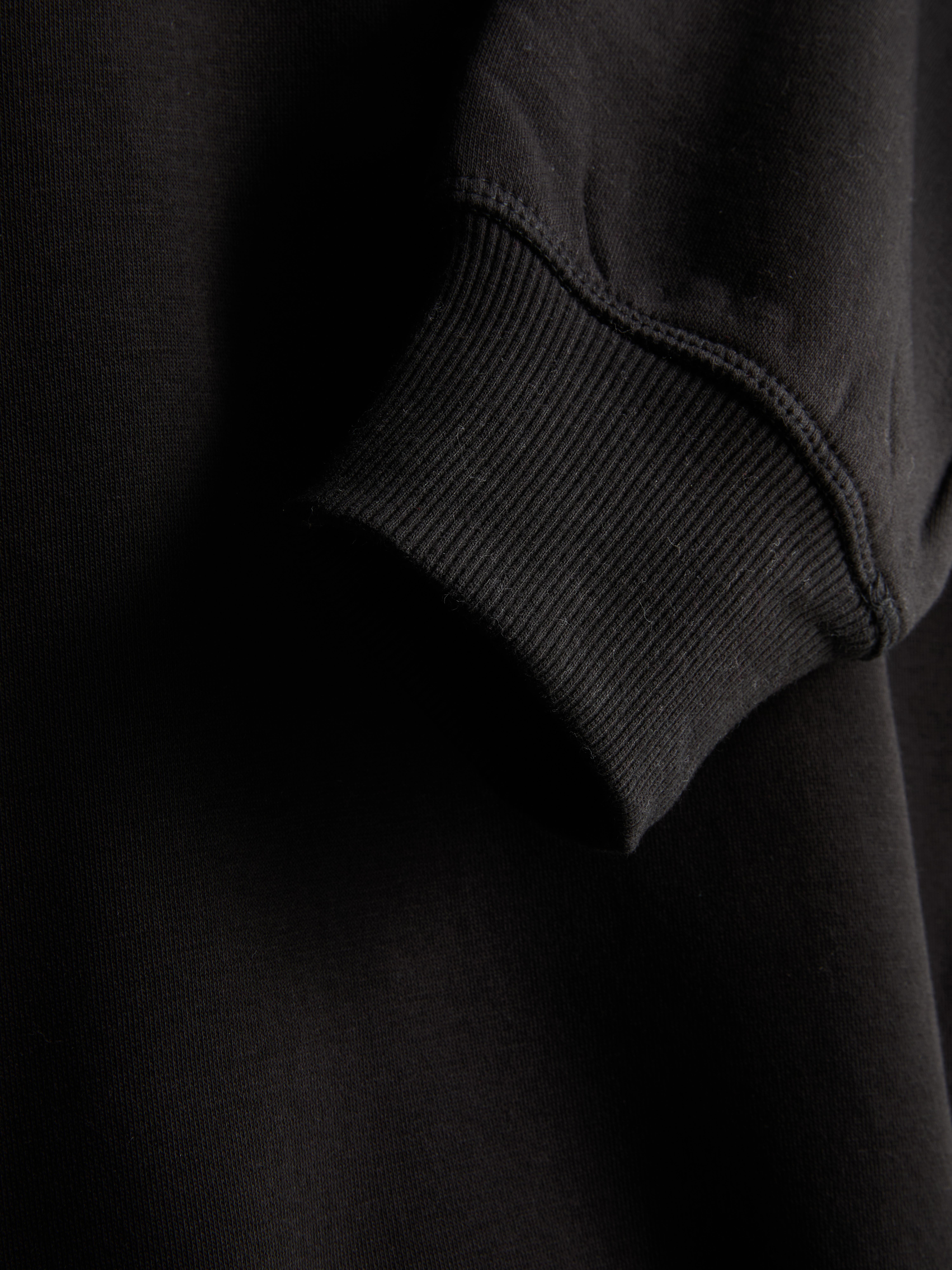 Half-Zip Sweatshirt - Black