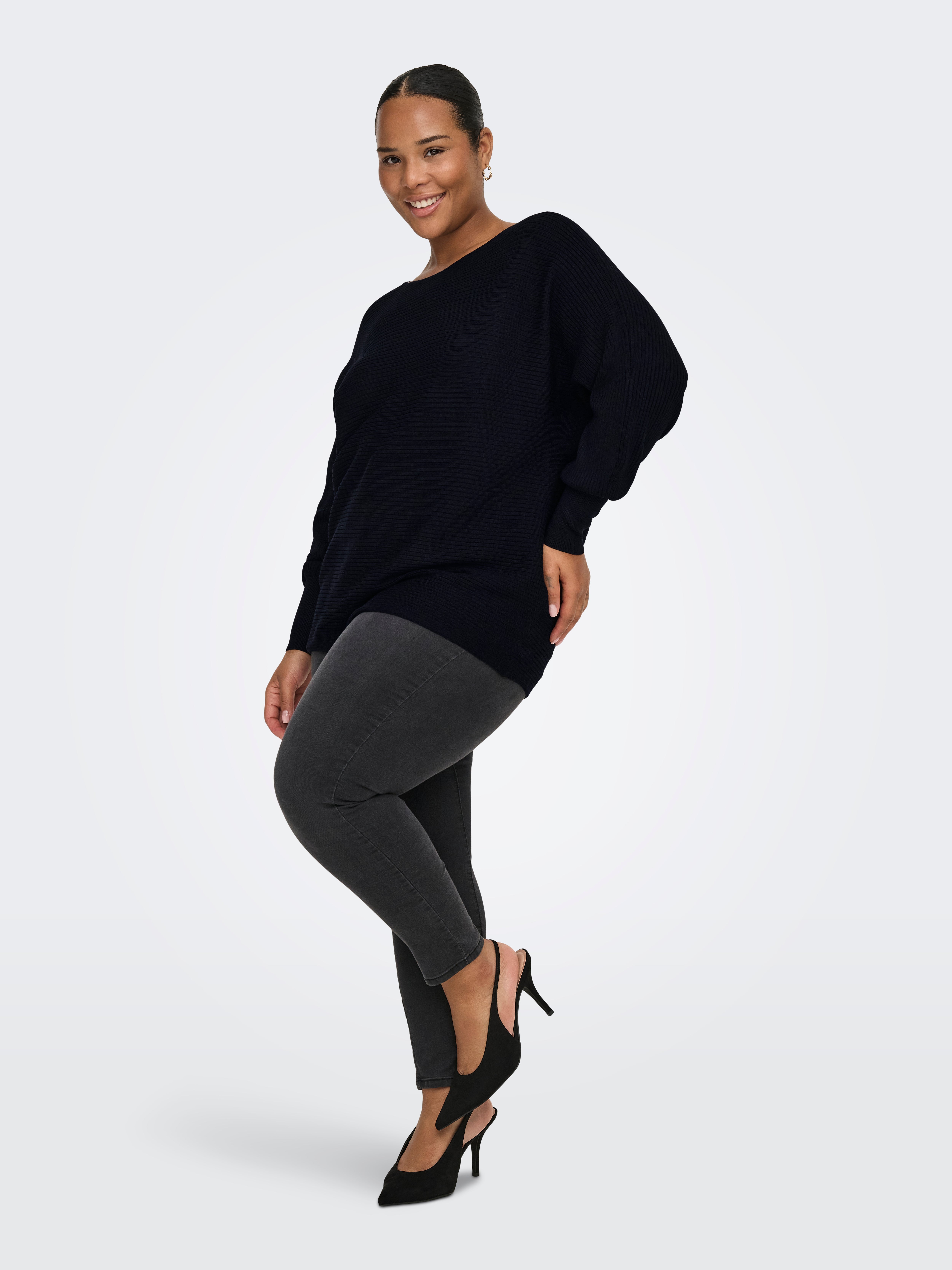 CARNEW Knitted pullover Black
