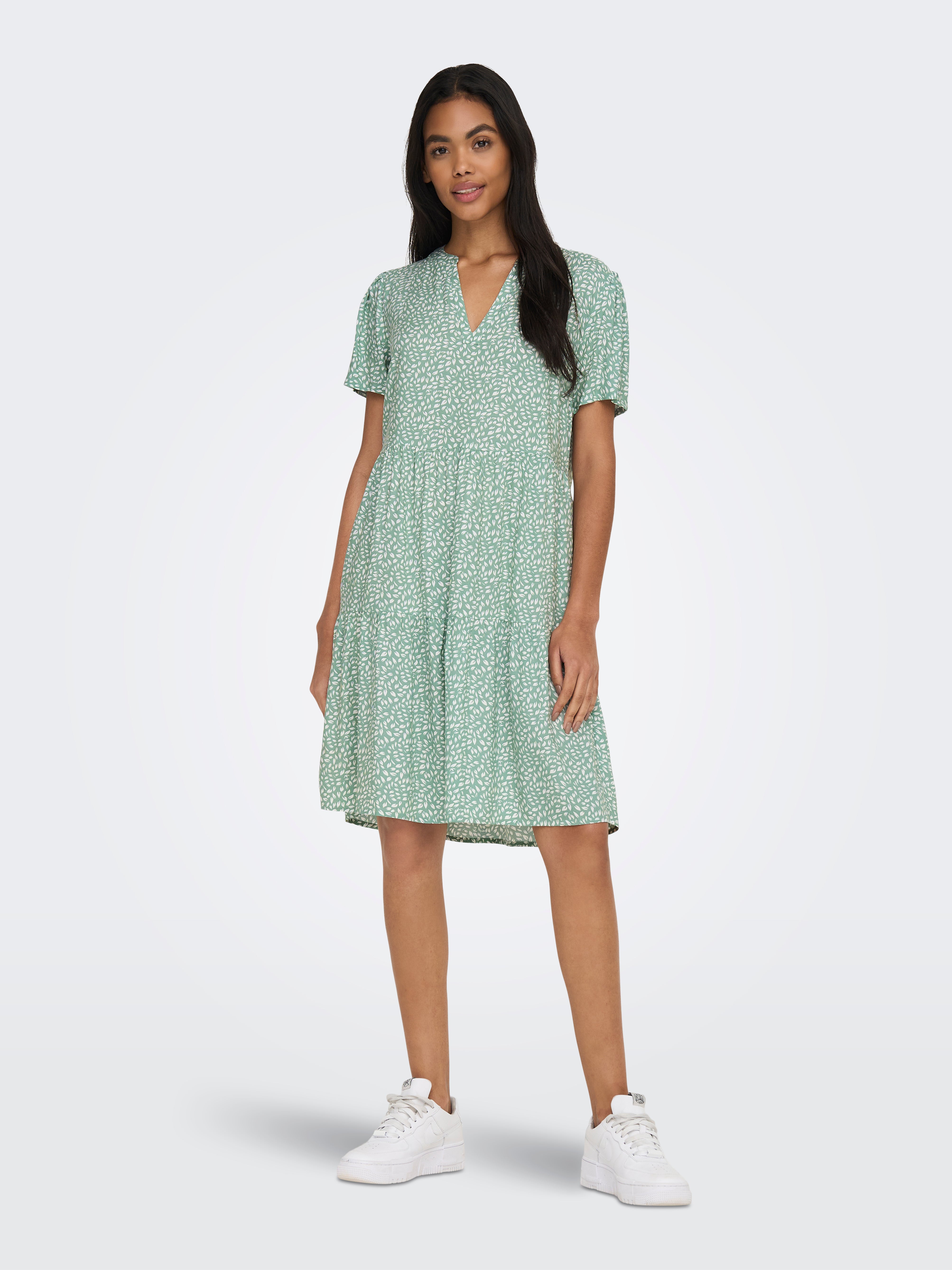 ONLZALLY Short dress Chinois Green