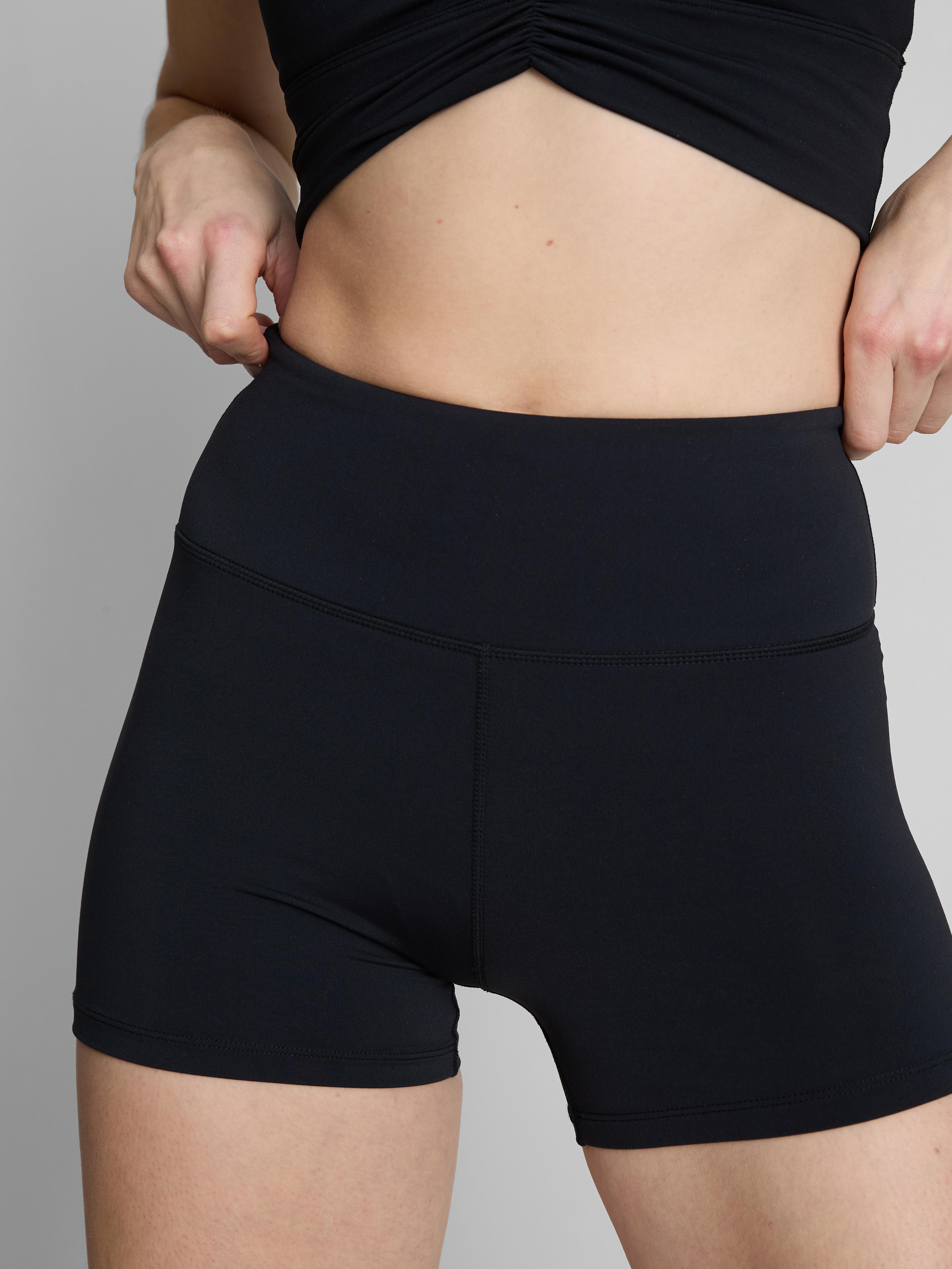 Buttery Soft Micro Shorts - Black