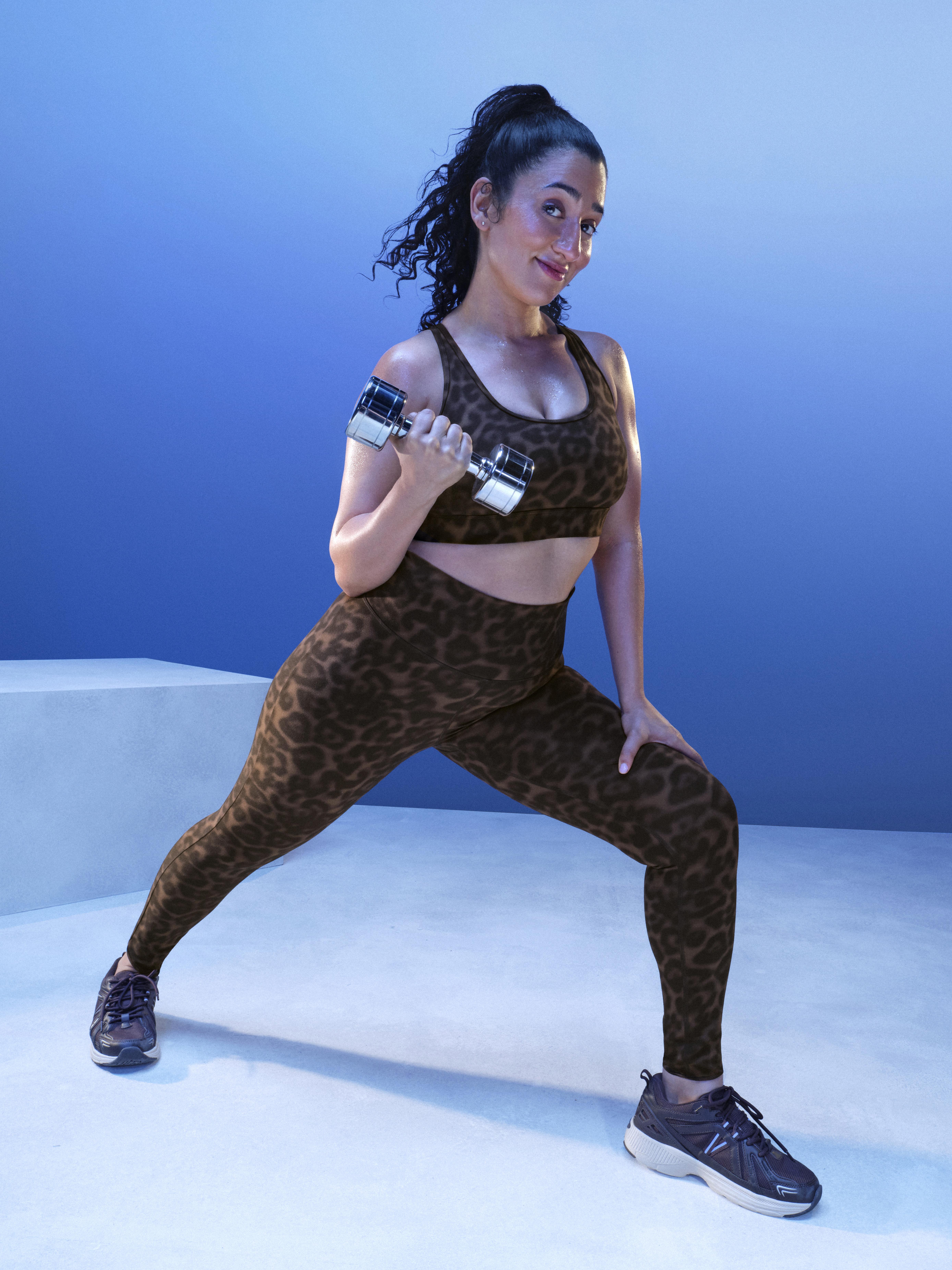 Primark Form | Smooth Support Animal Print Leggings - Brown