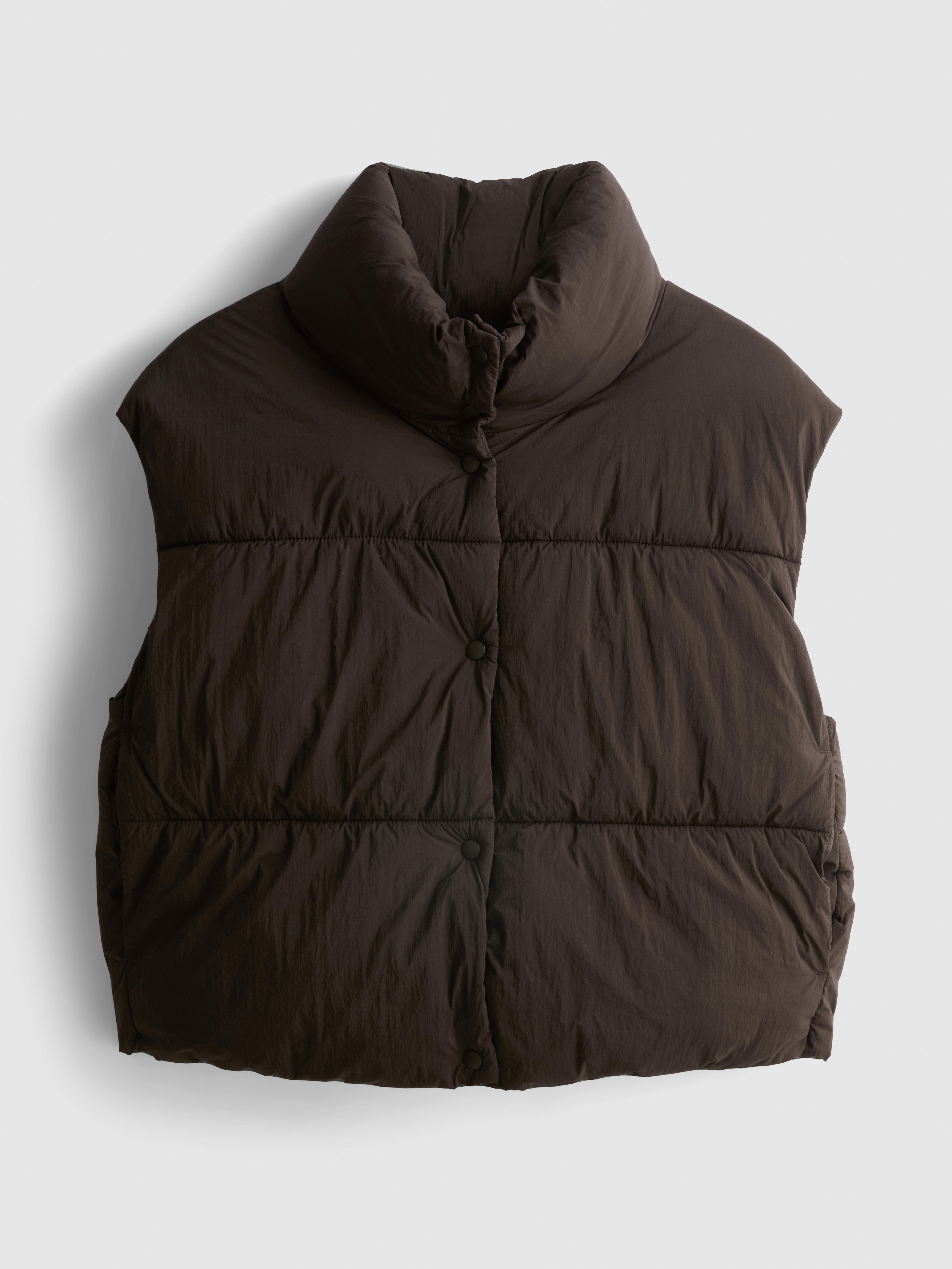 Puffer Vest - Chocolate