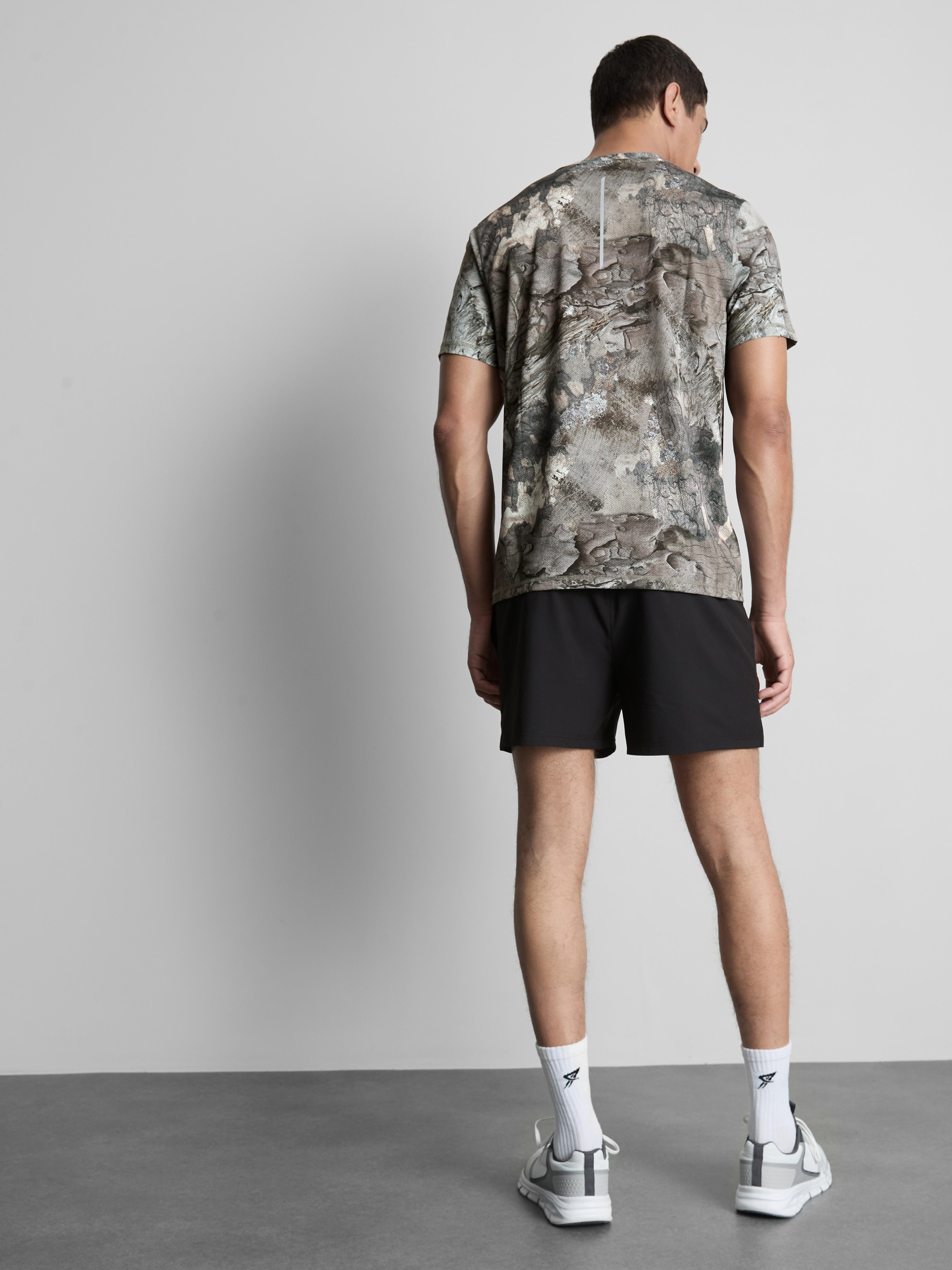 Drawstring Running Shorts - Black