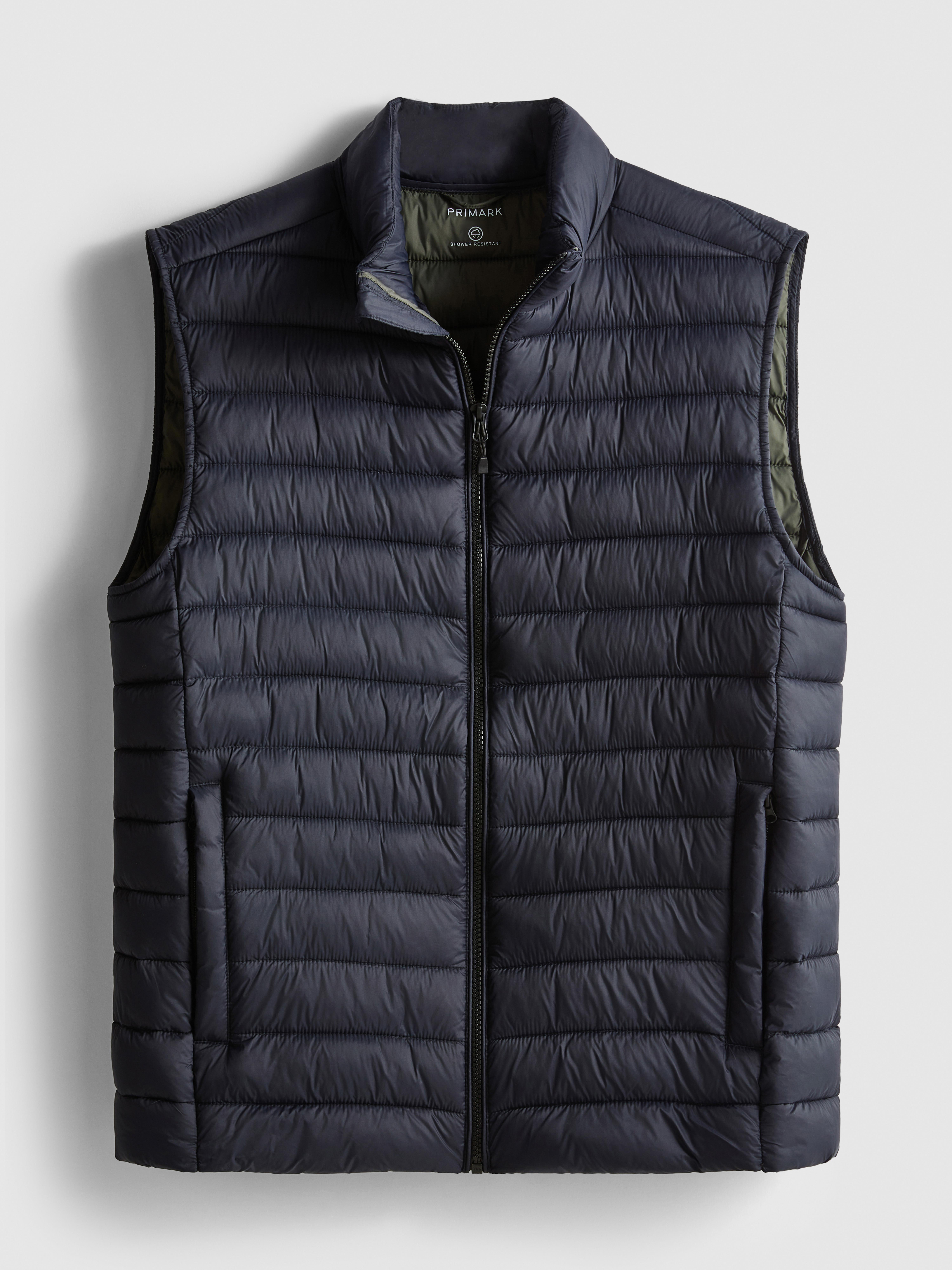 Padded Vest - Navy