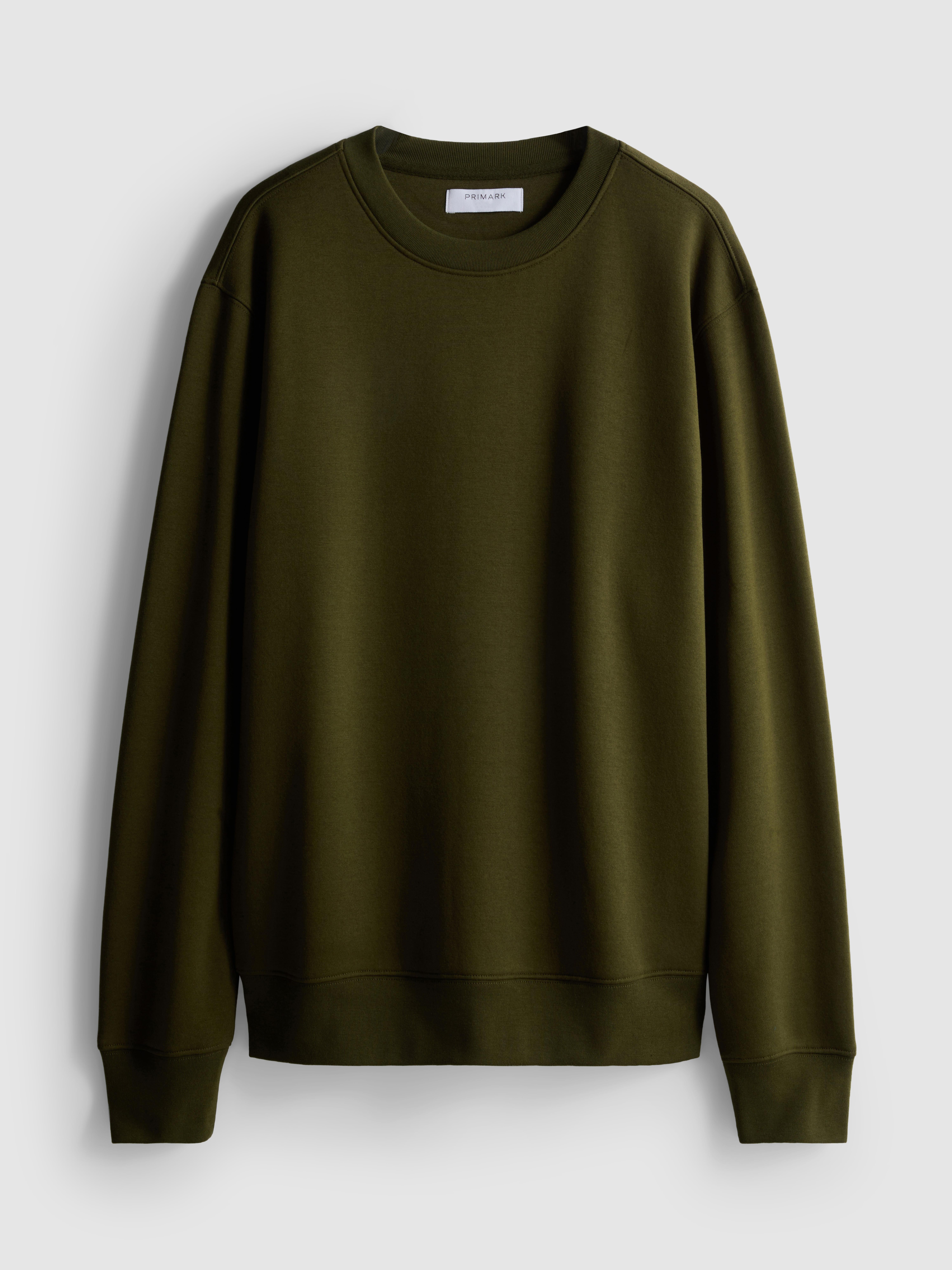 Regular Fit Sweatshirt - Olive