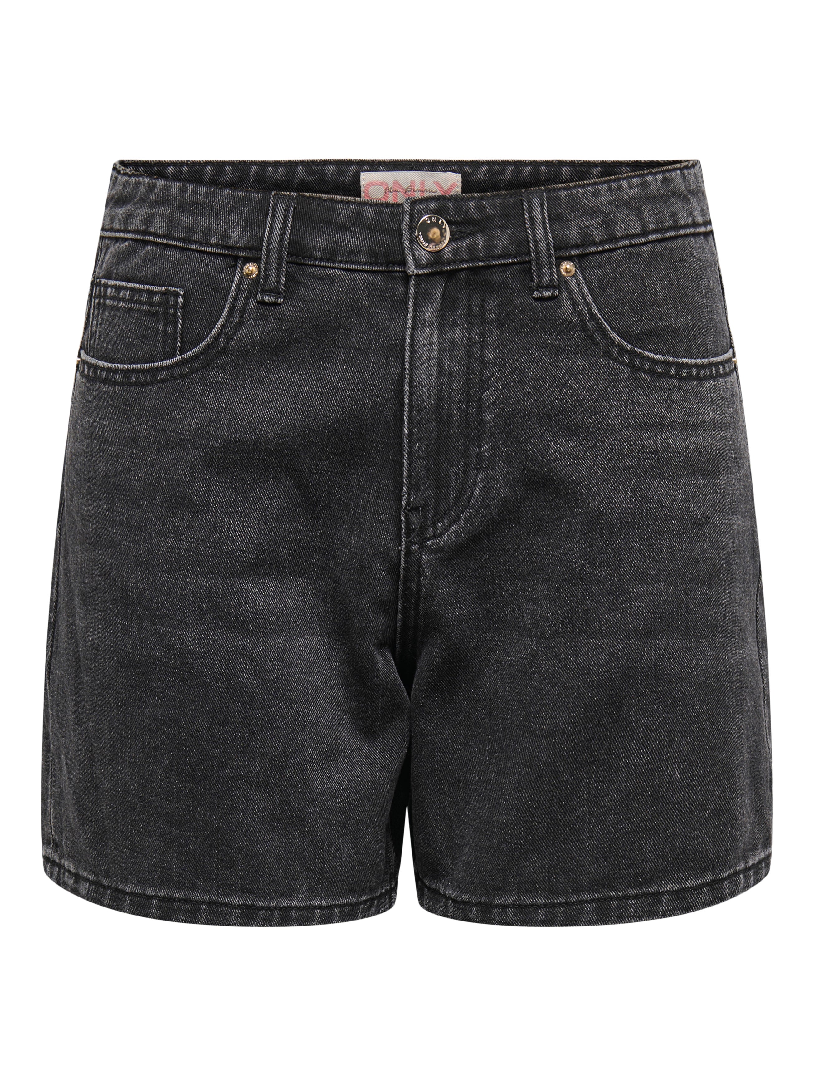 ONLPHINE Regular waist Regular Fit Shorts Black Denim