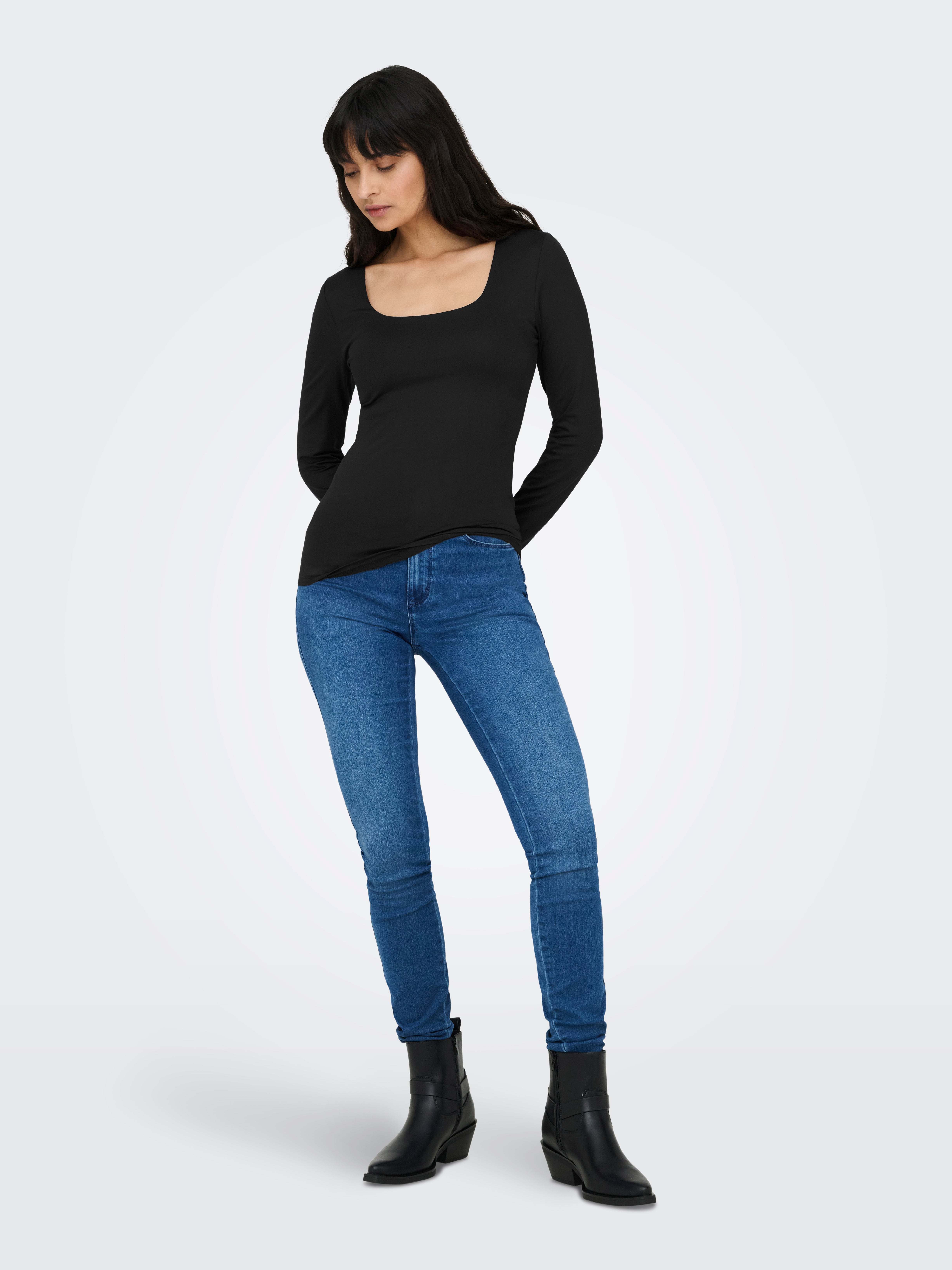 ONLEA Top Black
