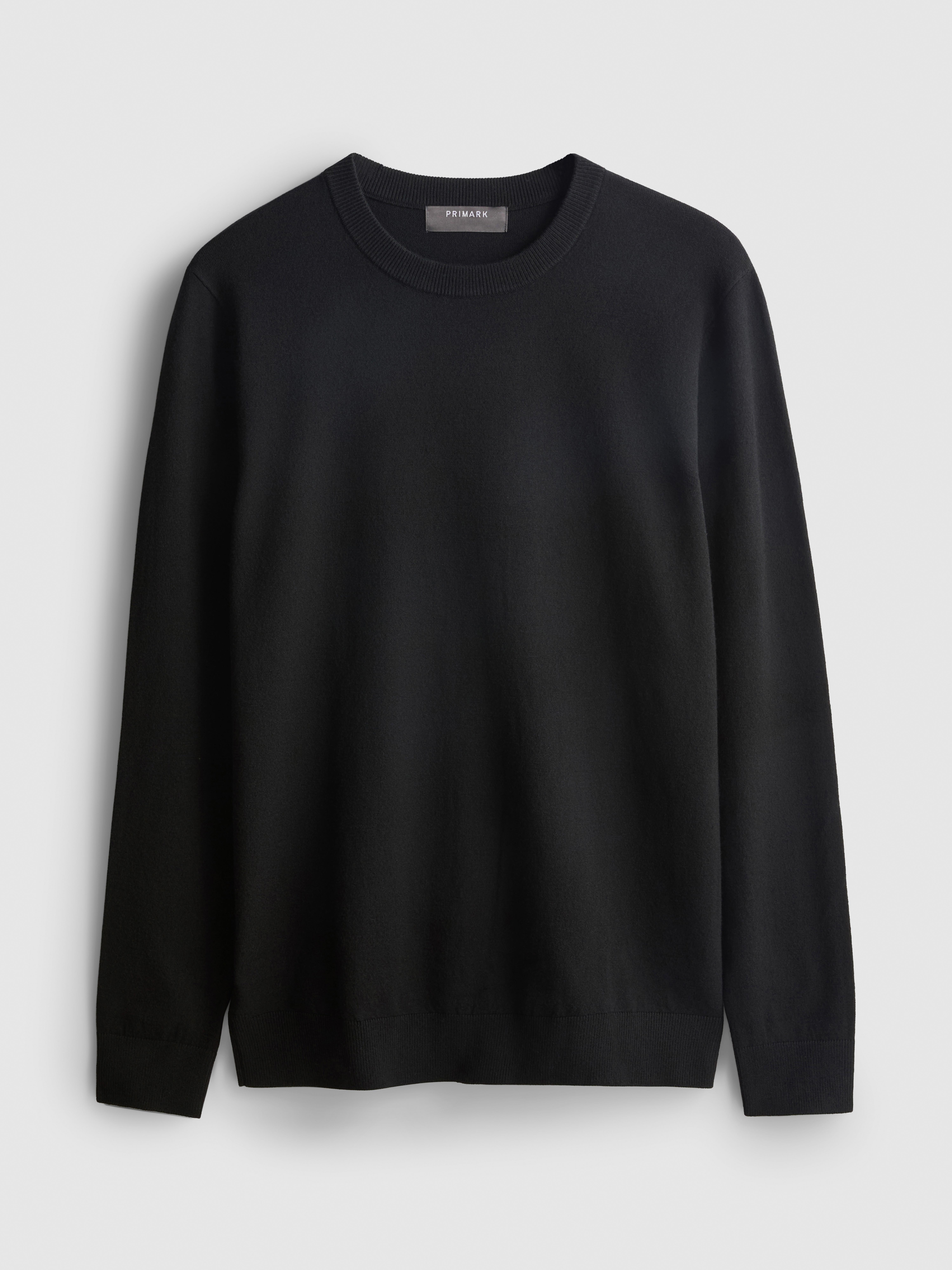 Crew Neck Sweater - Black