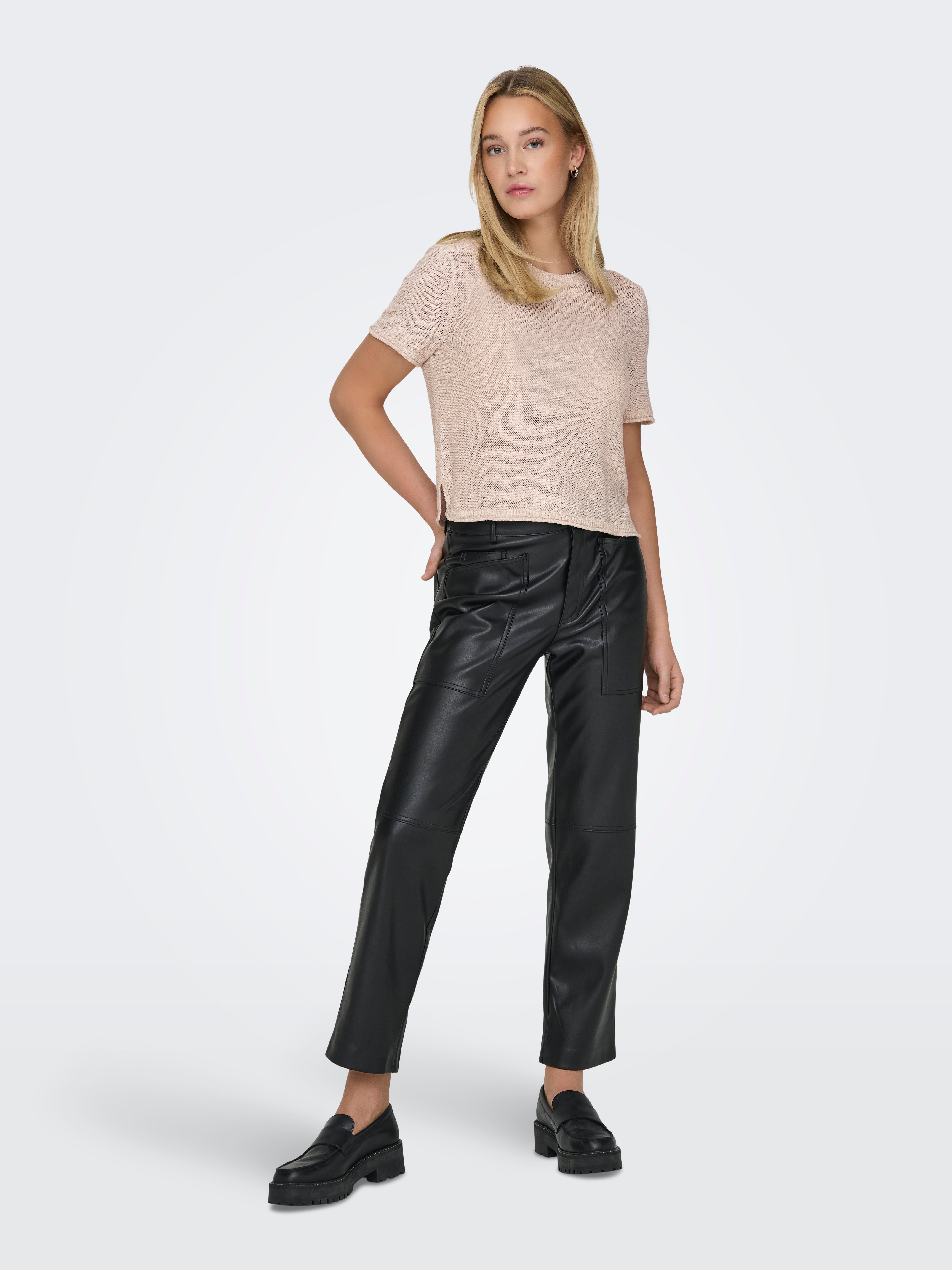 ONLSUNNY Knitted top Pumice Stone