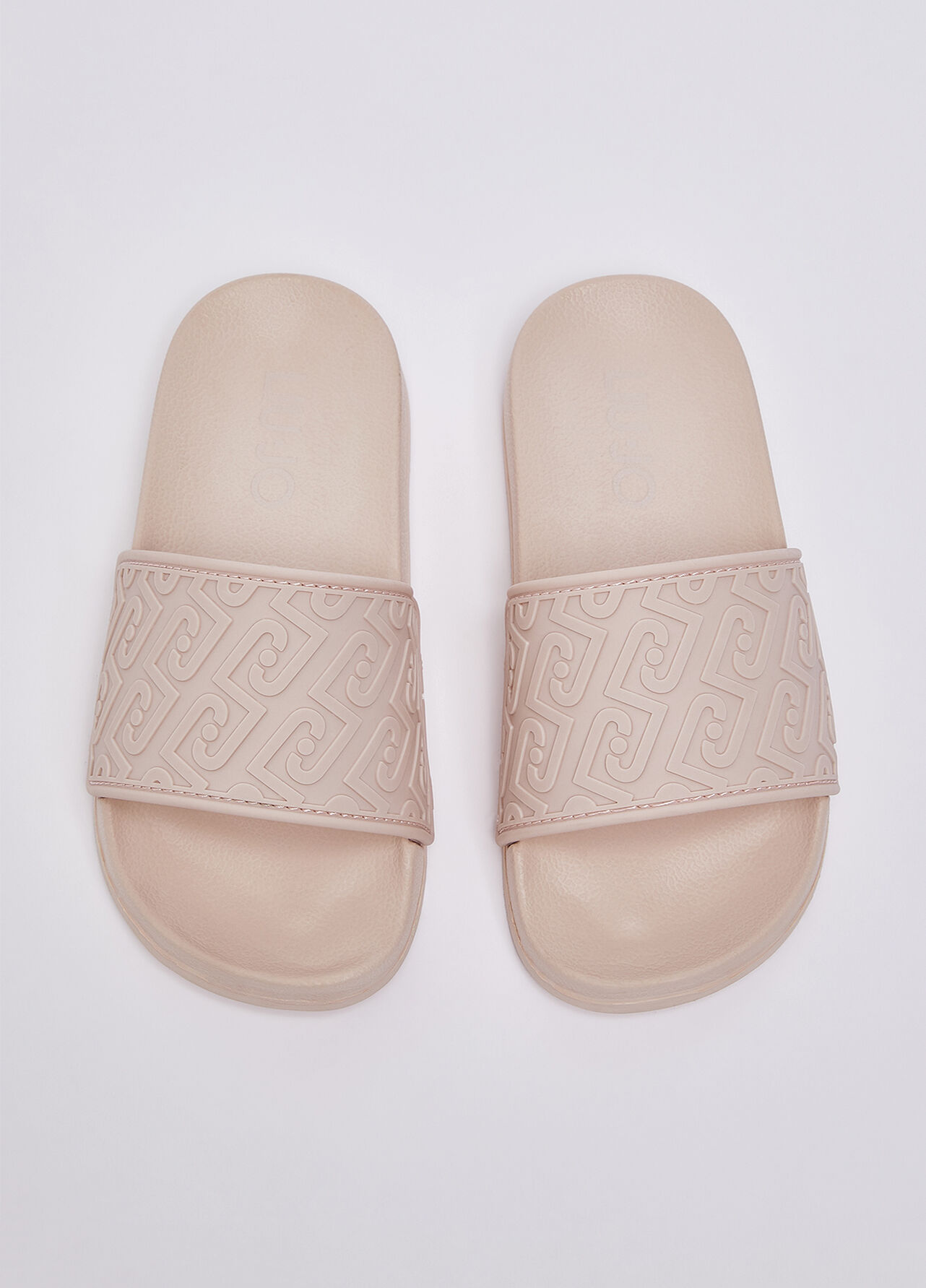 Ciabatte con logo - PINK