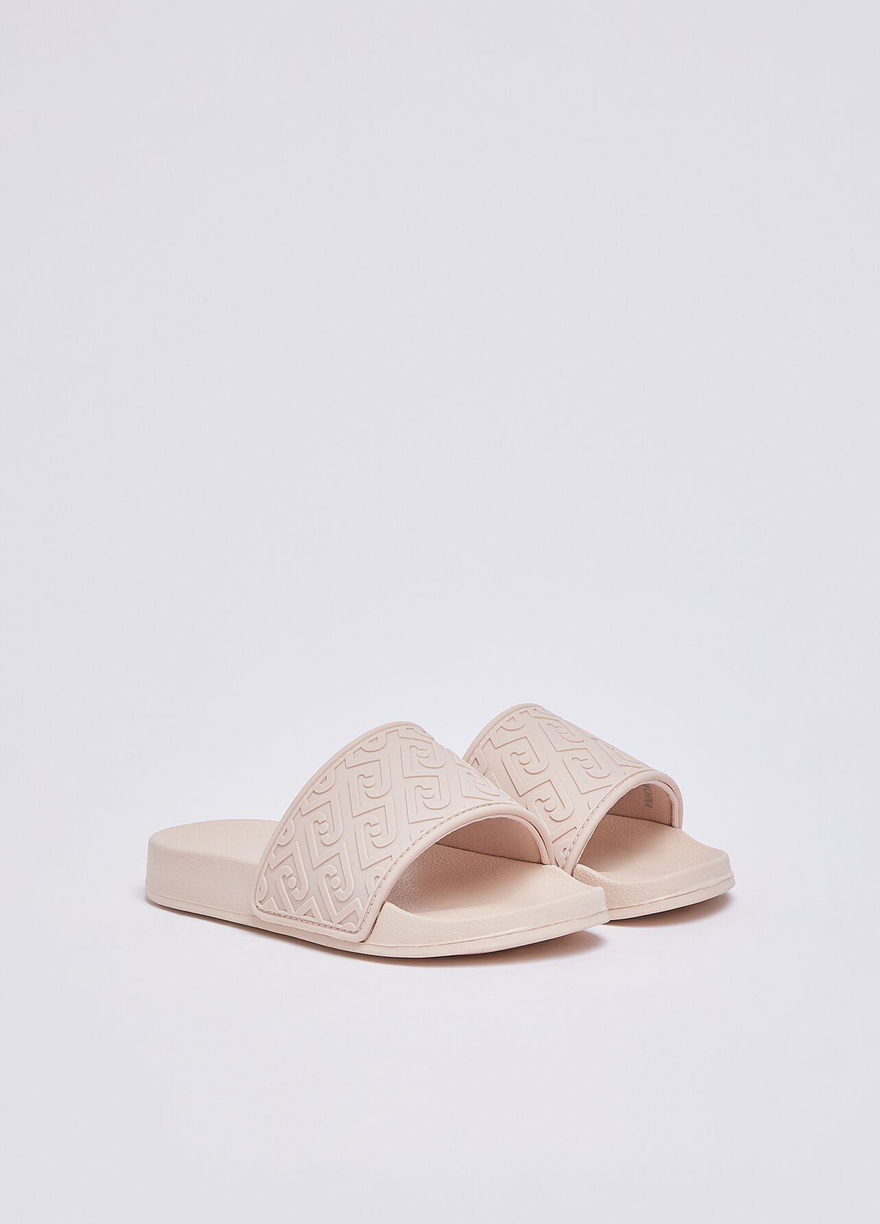 Ciabatte con logo - PINK