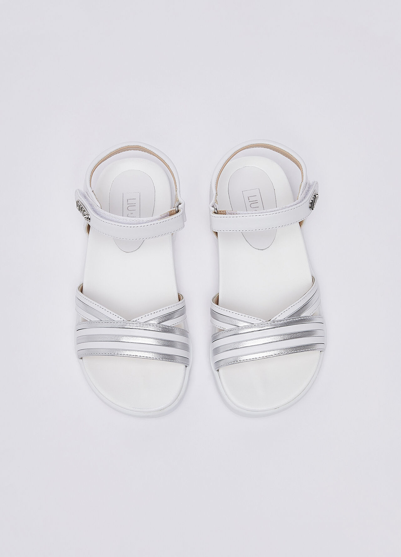 Sandali bicolor - WHITE