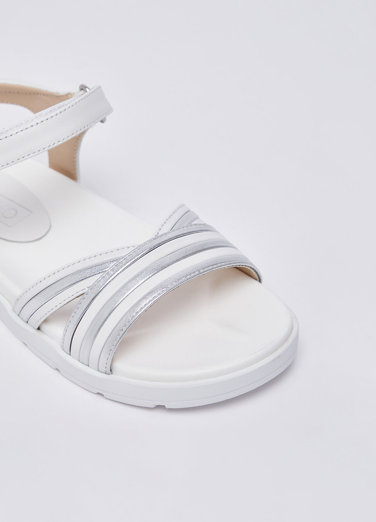 Sandali bicolor - WHITE
