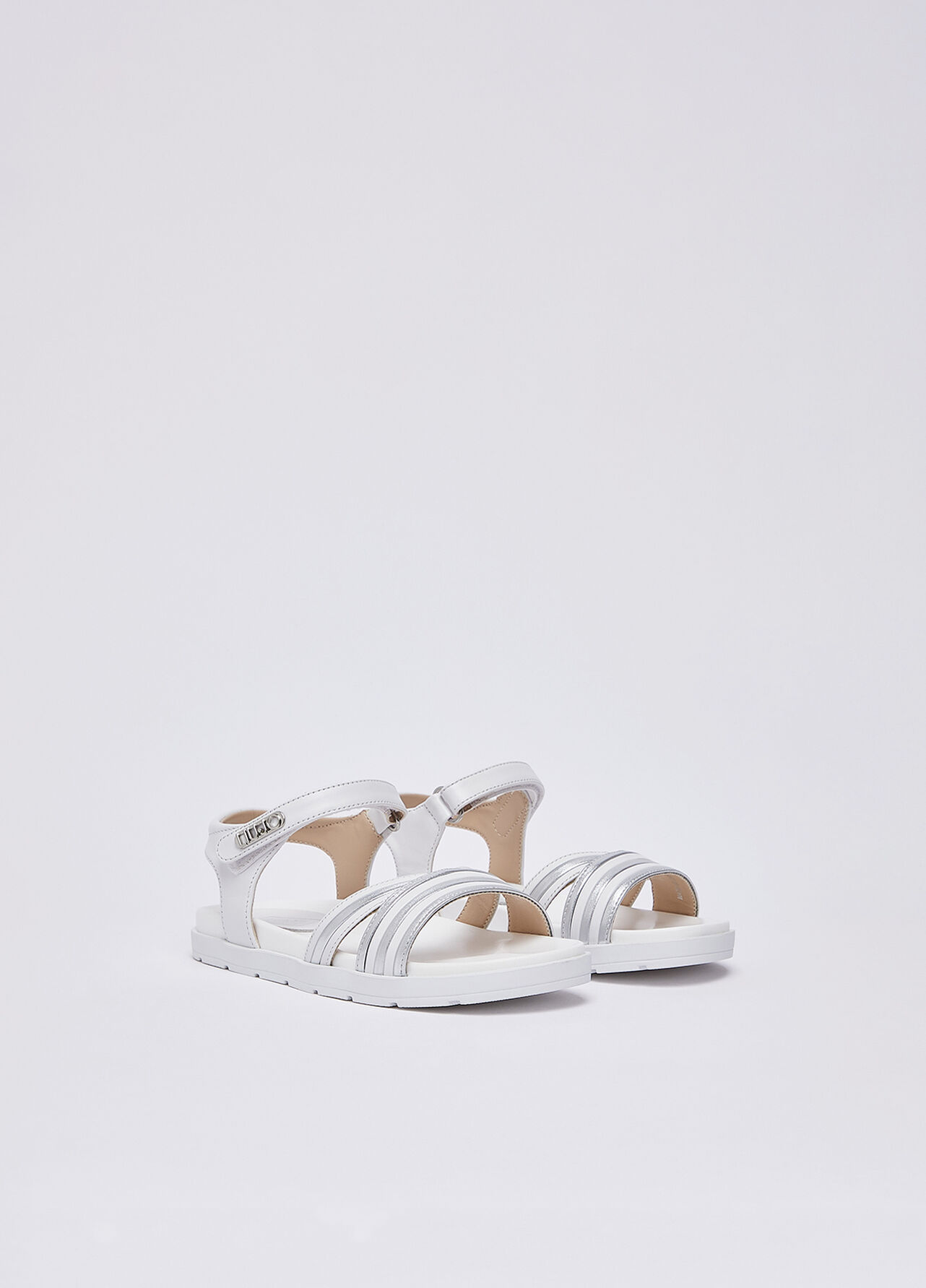 Sandali bicolor - WHITE