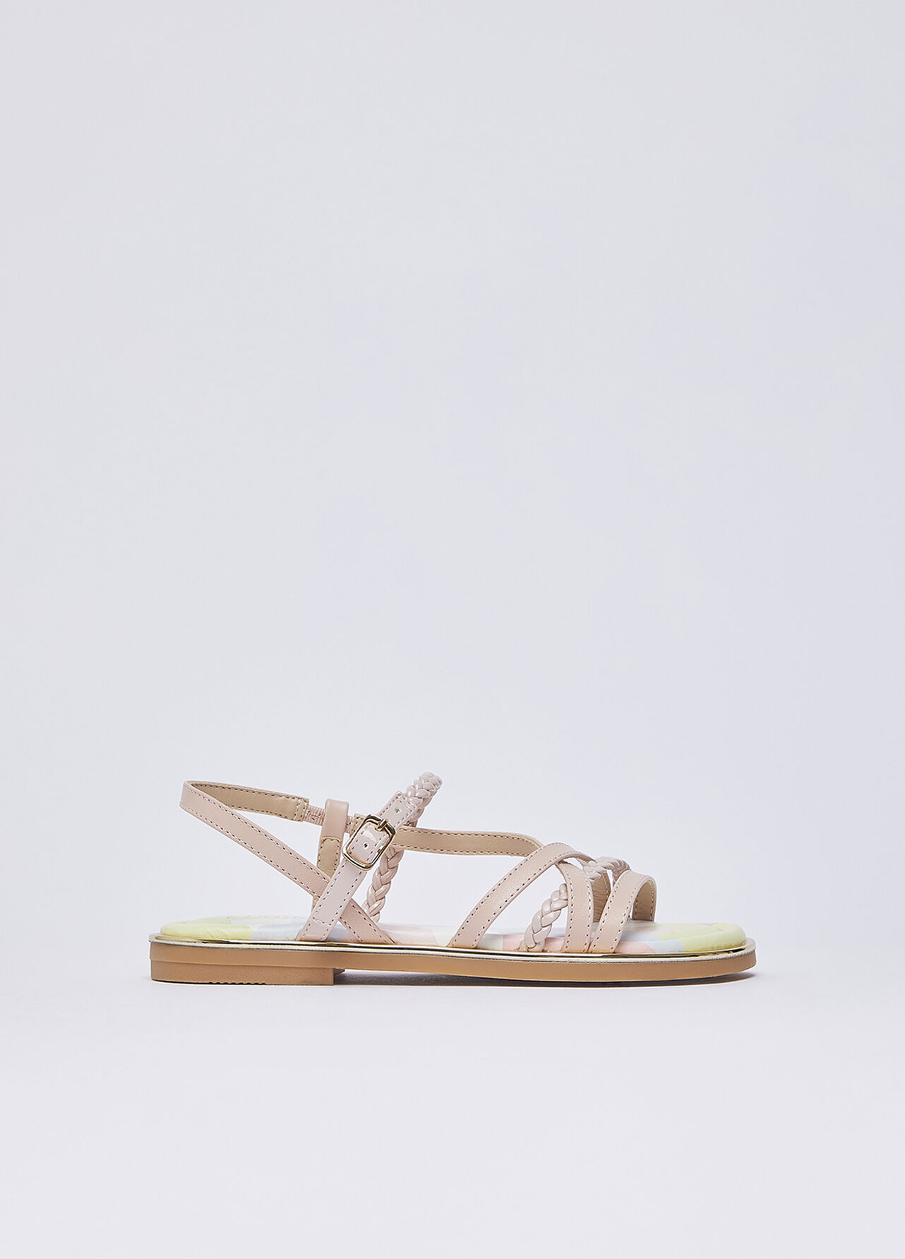 Sandali con fascette torchon - PINK