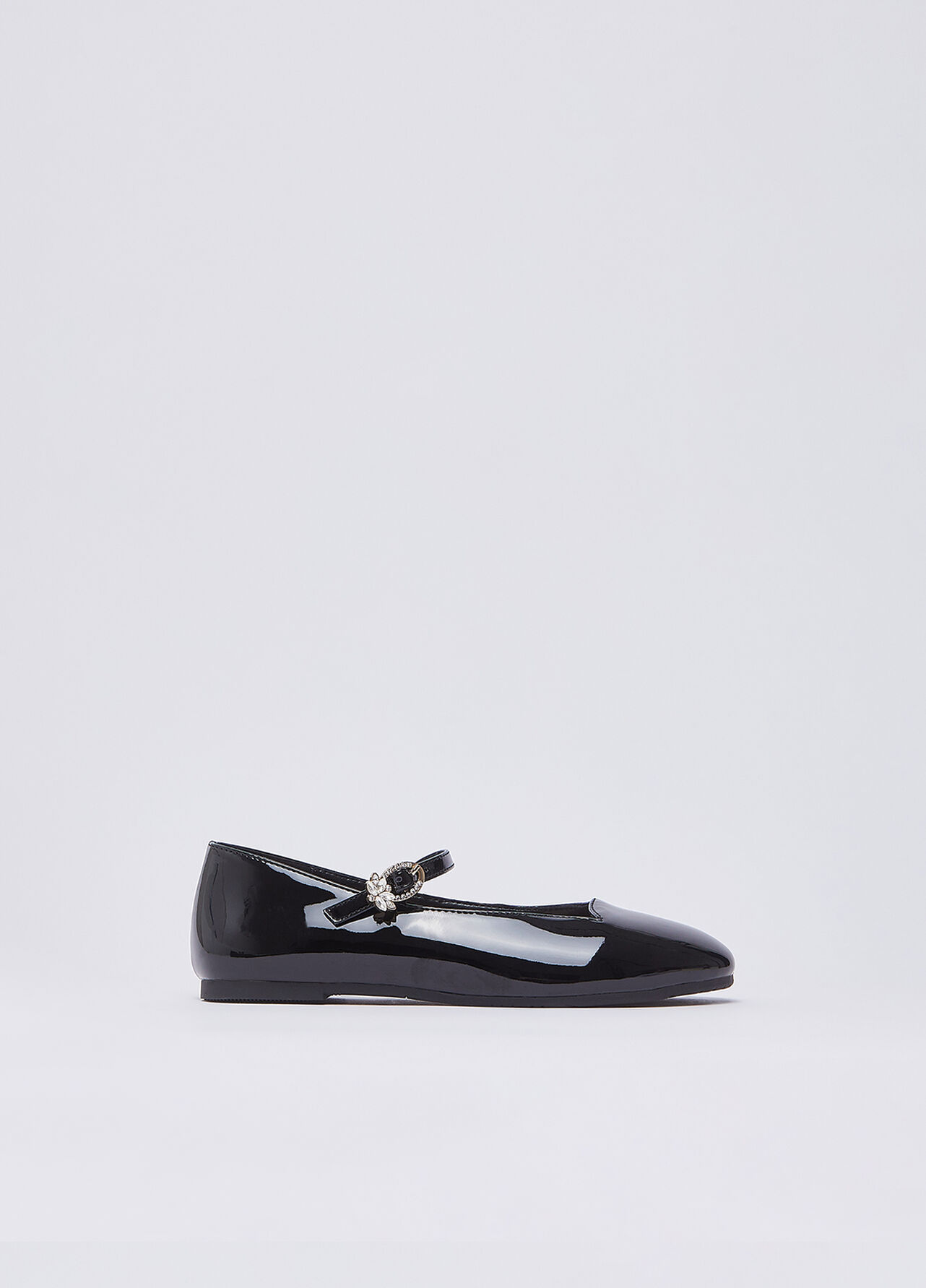 Ballerine in vernice - BLACK